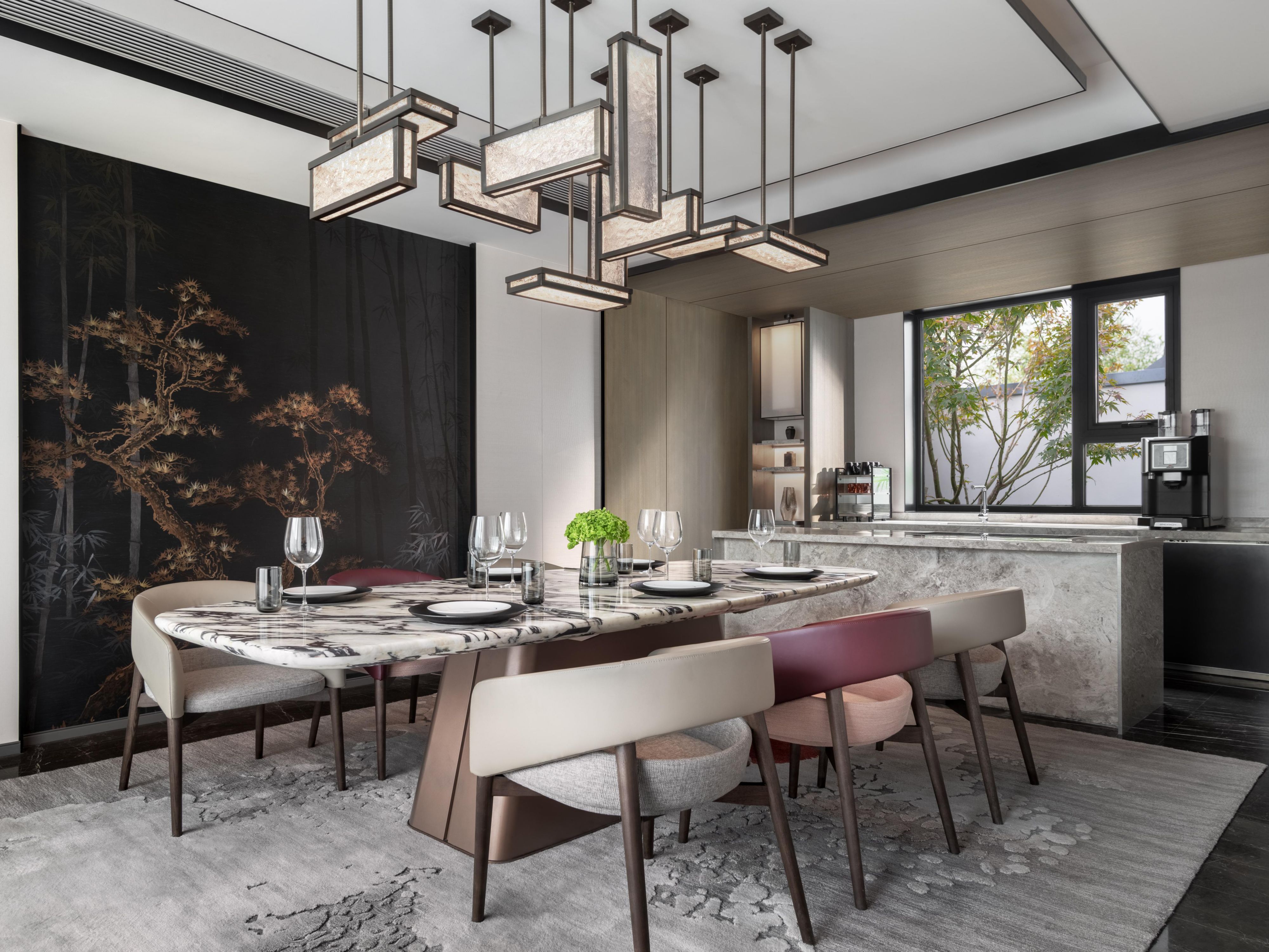 Dining room of Presidential Suite