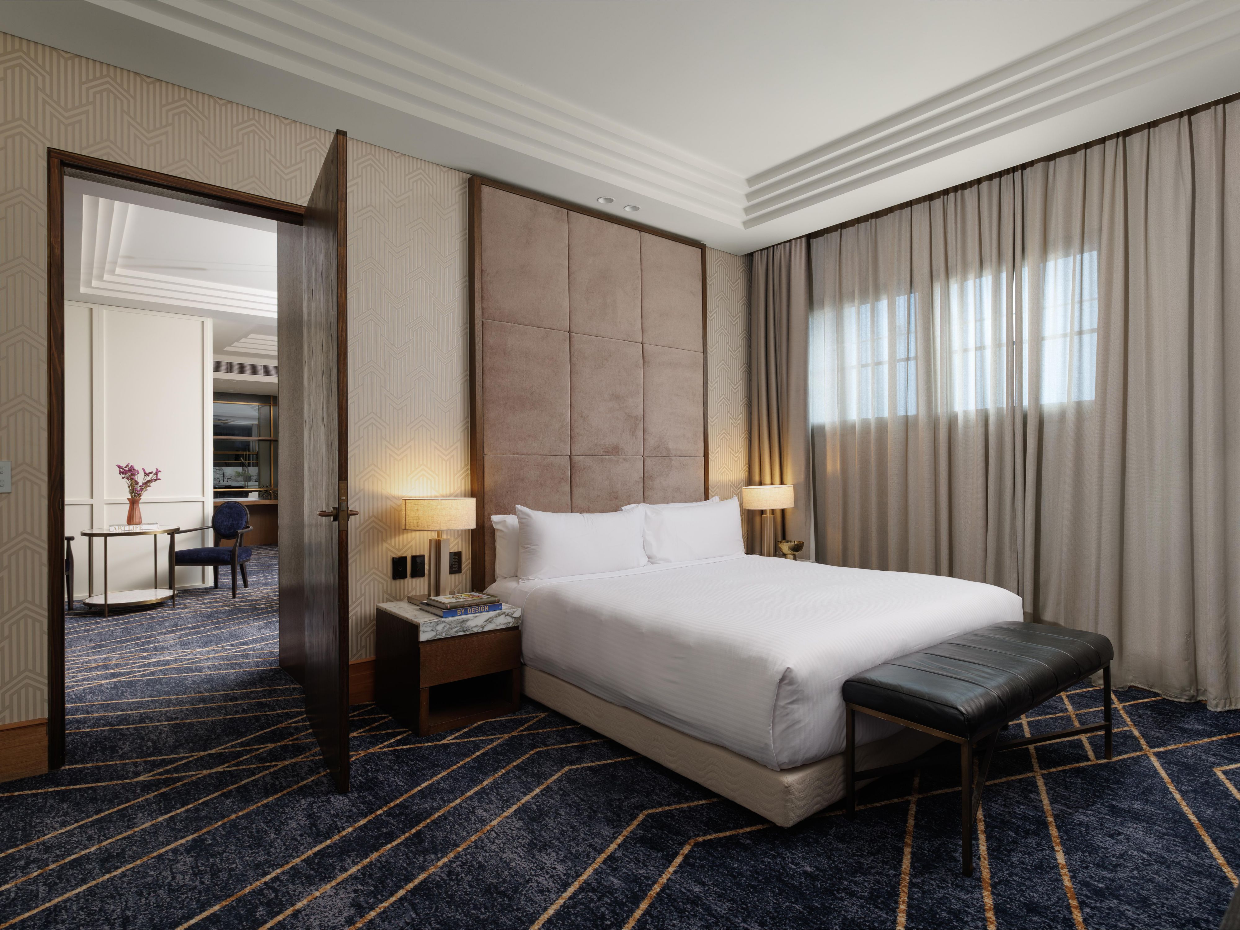 Experience Art Deco elegance in The Mackey Suite