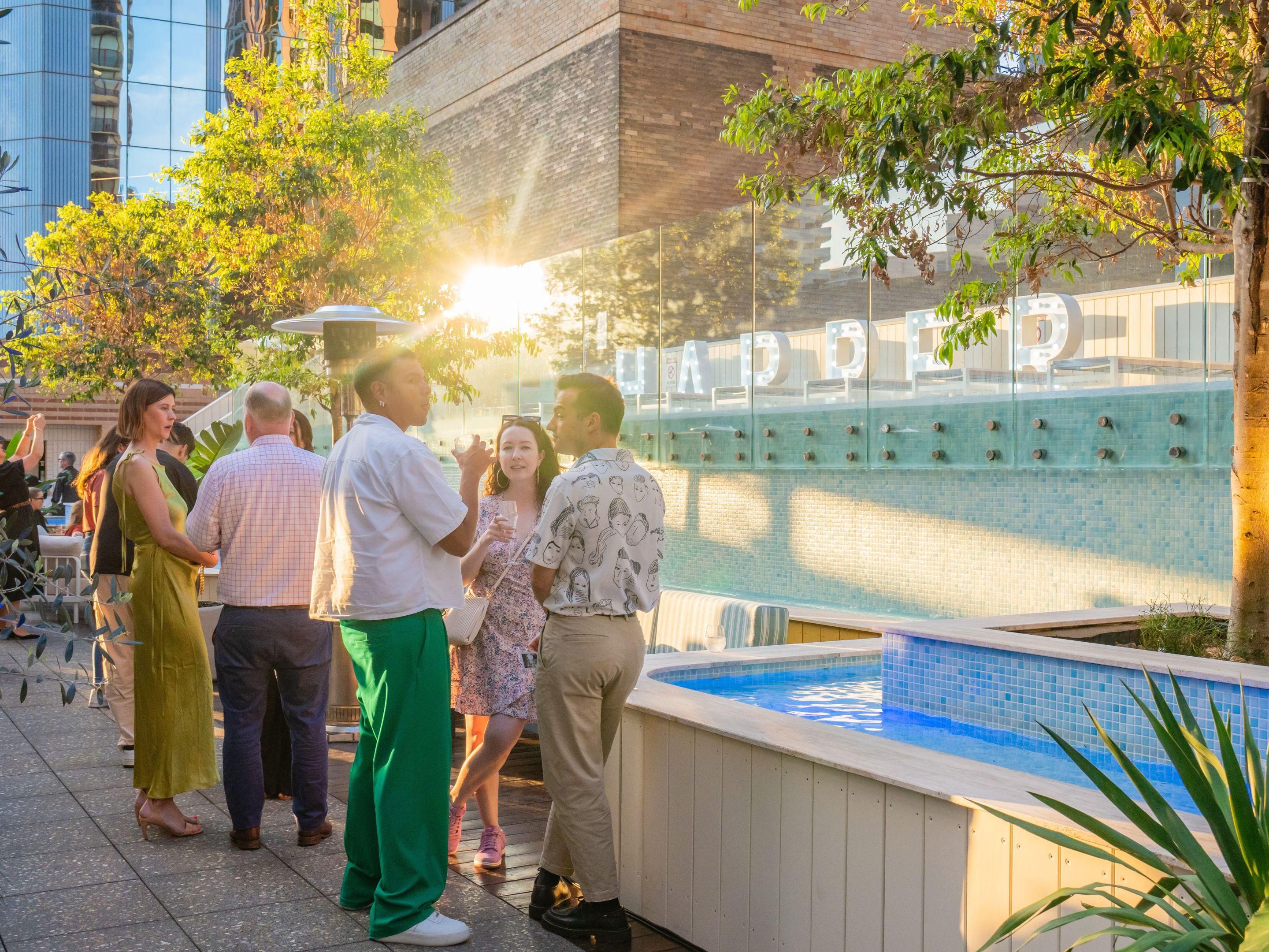 Summer soirée at Harper Rooftop Bar