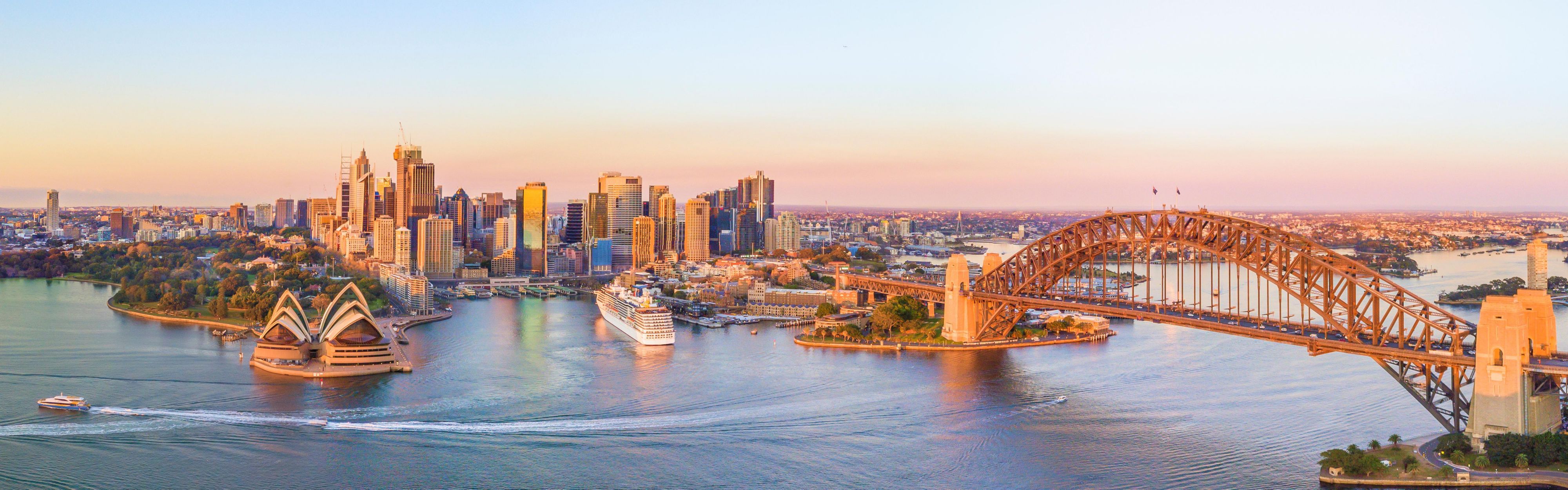 Vista sul porto di Sydney