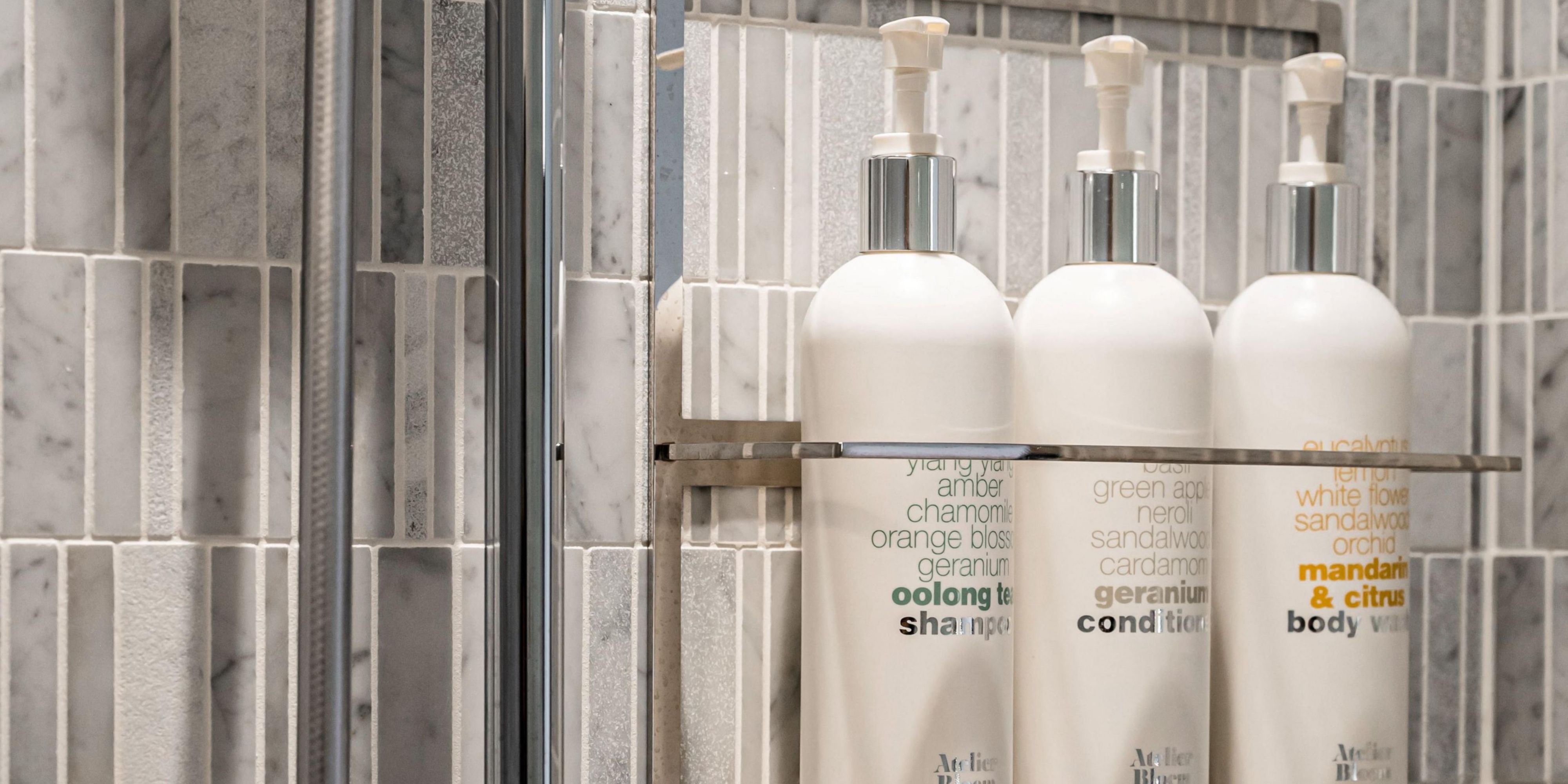 Original bath amenities from Atelier Bloem