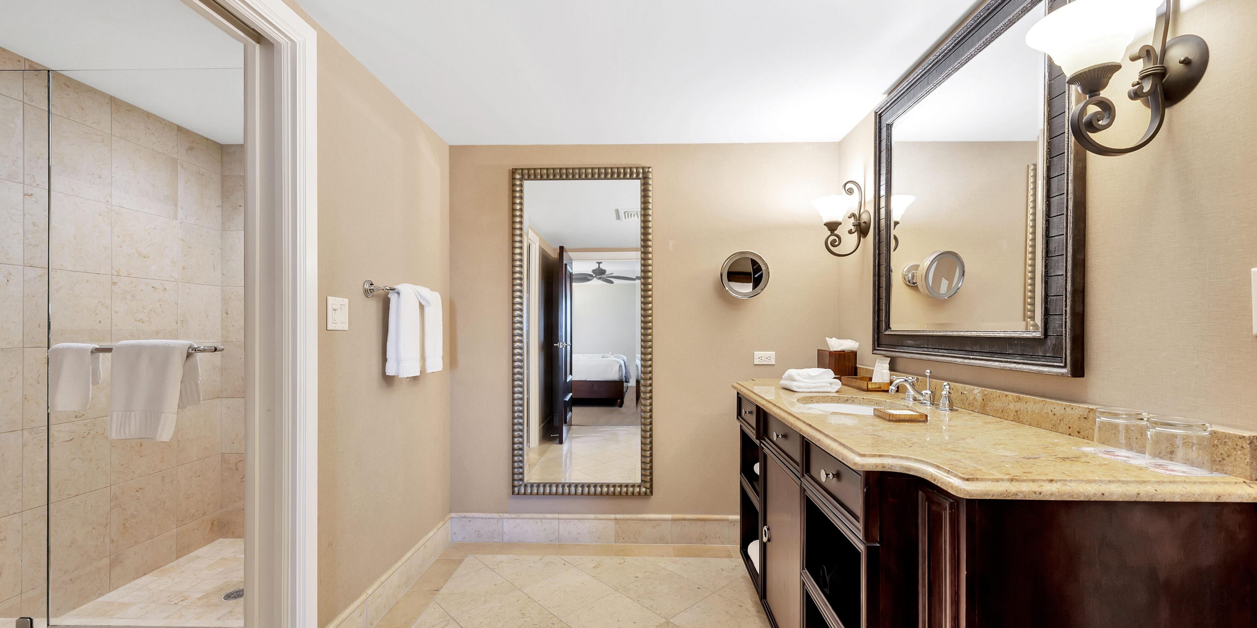 Guest Bathroom with Walk In Shower