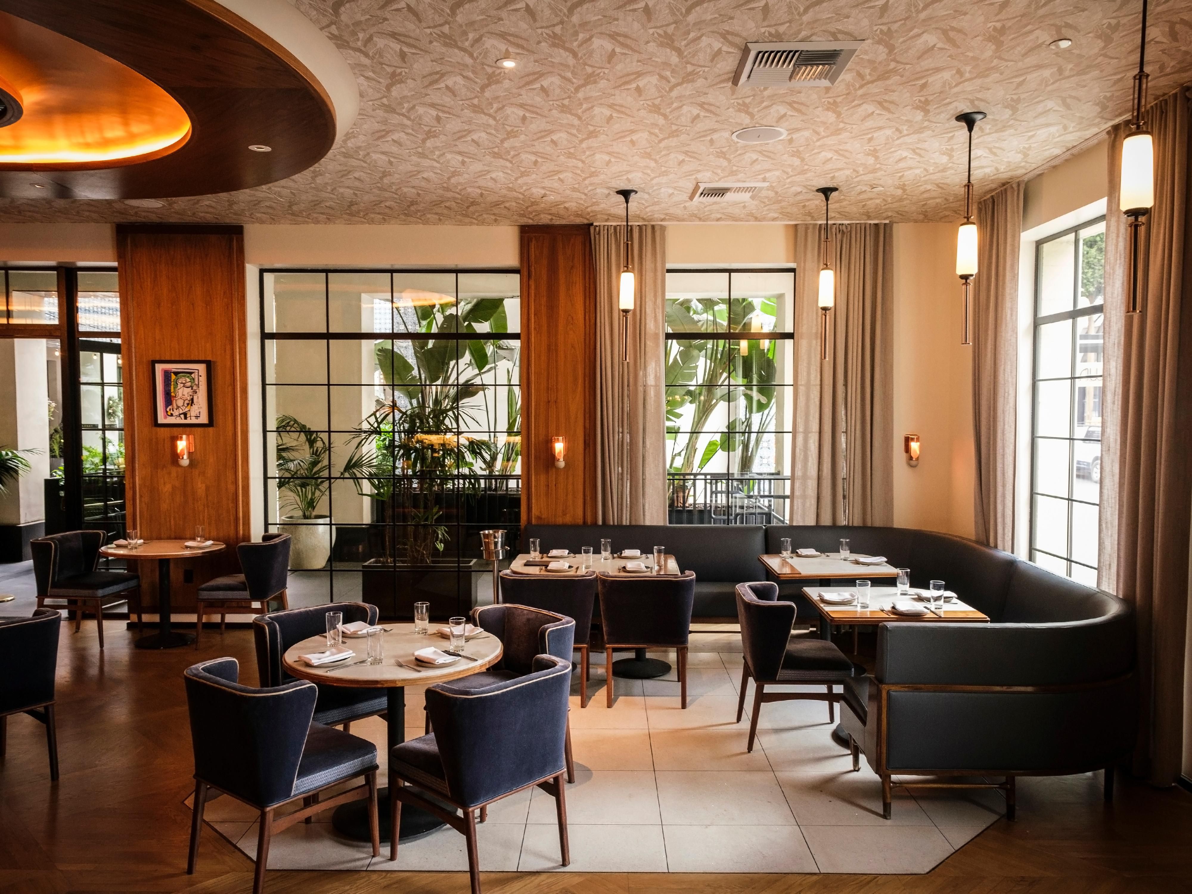 Mediterranean flavors served with West Hollywood style