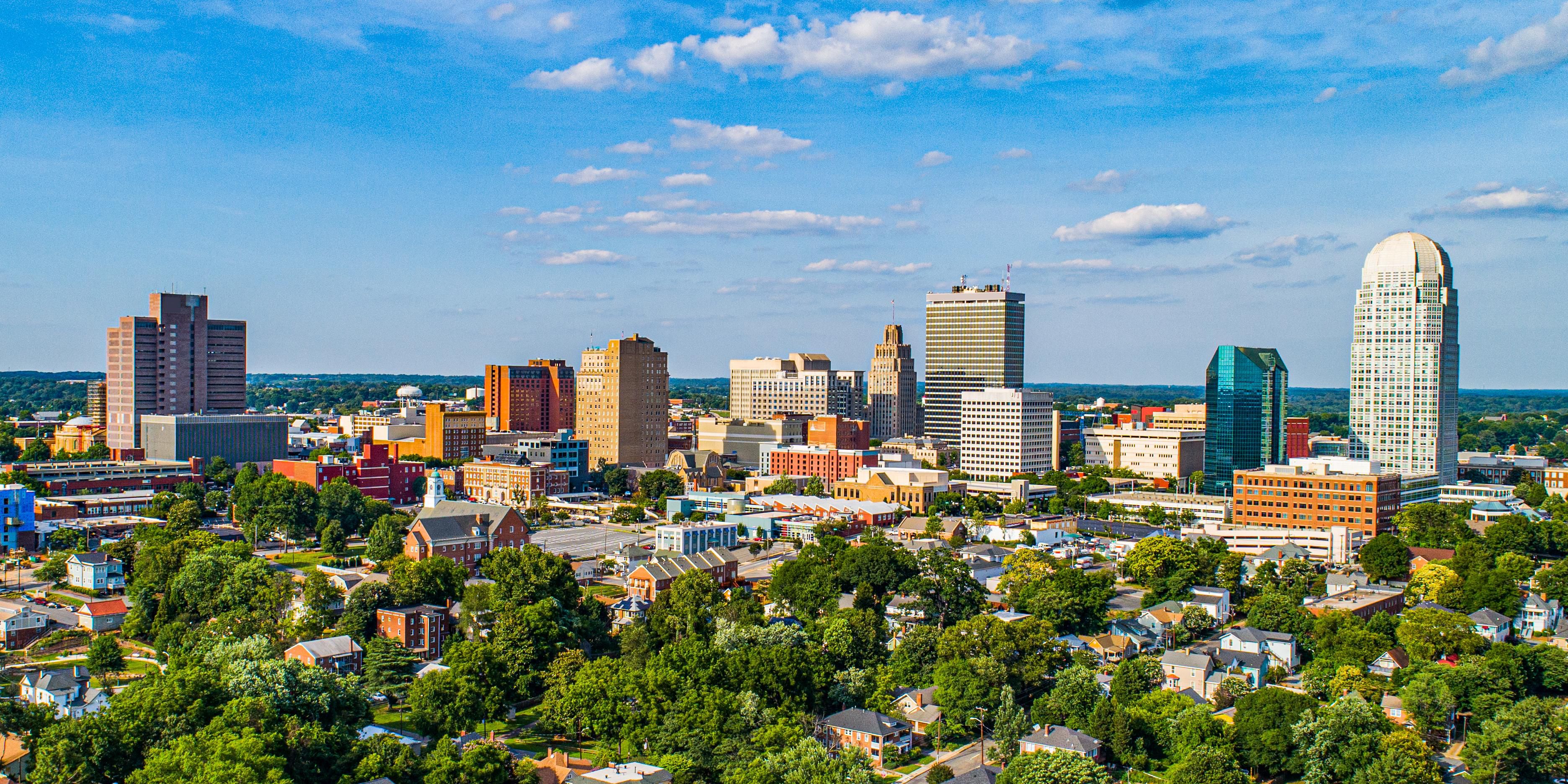 Vistas del centro de la ciudad