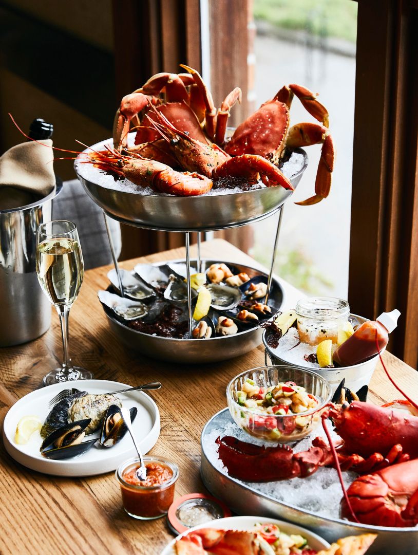 seafood tower