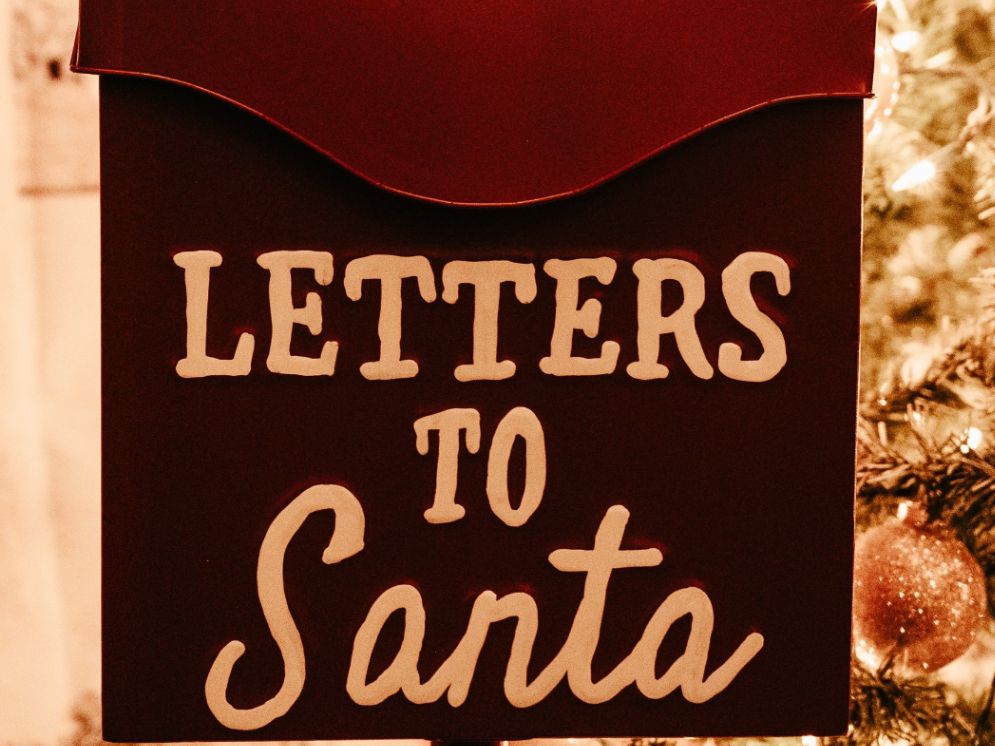 Letters to Santa mailbox