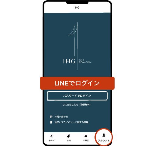 LINEでログイン
