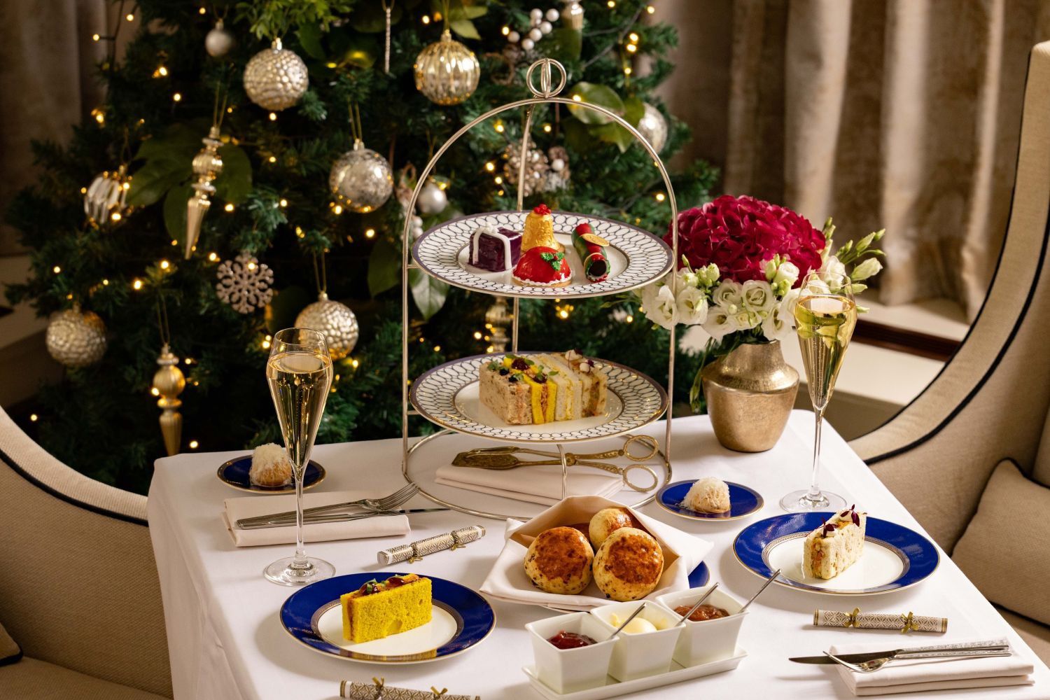 Festive afternoon tea