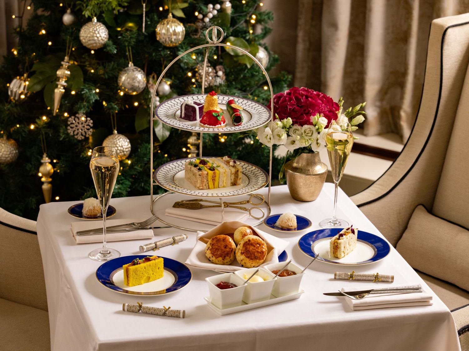 festive afternoon tea