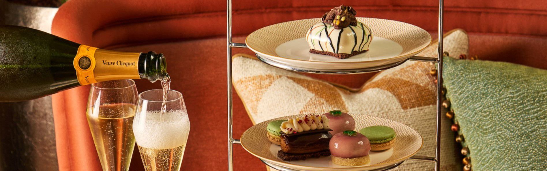 Afternoon Tea at Kimpton Fitzroy London - selection of sweet bites