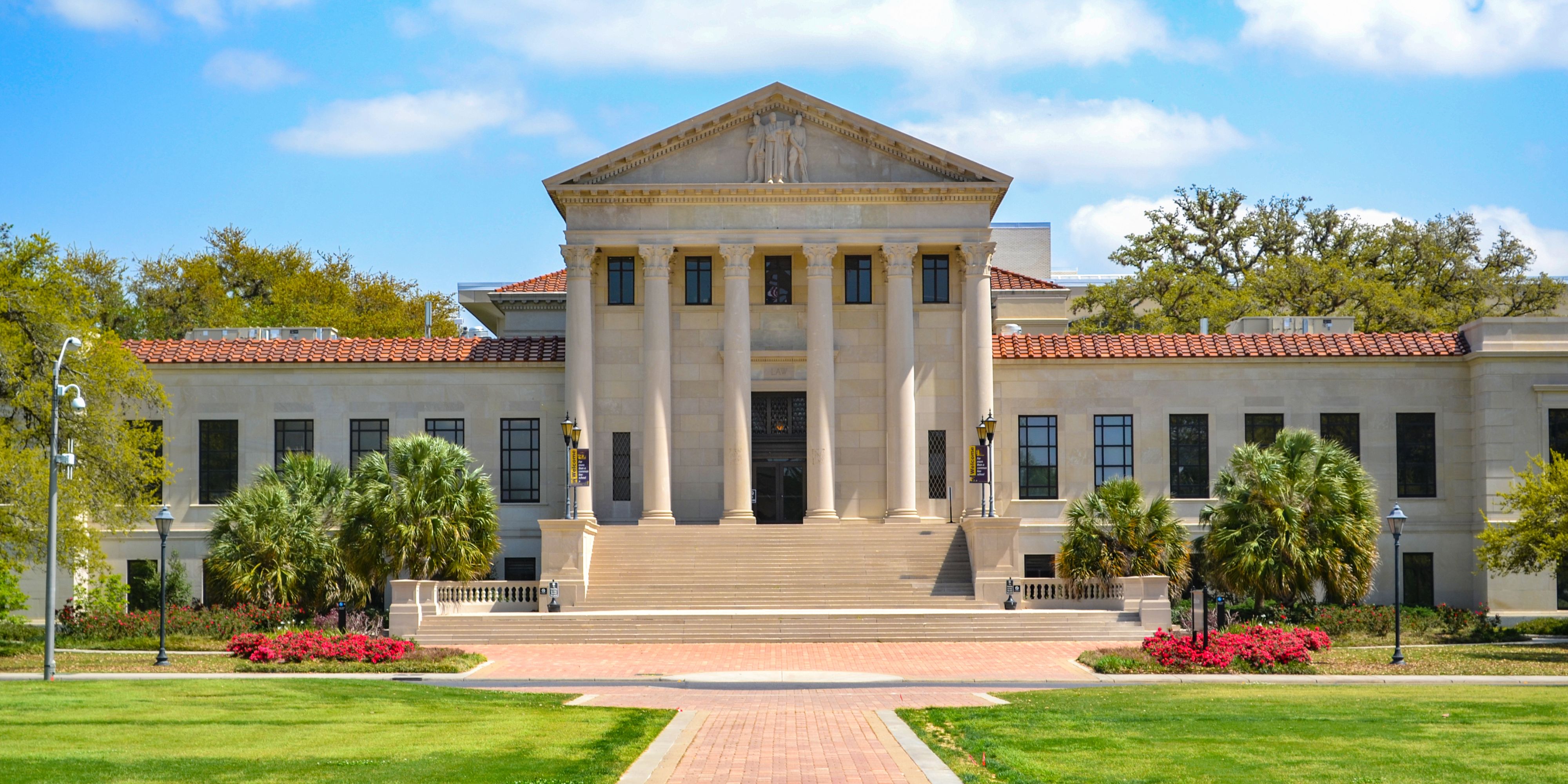 Louisiana State University law building.