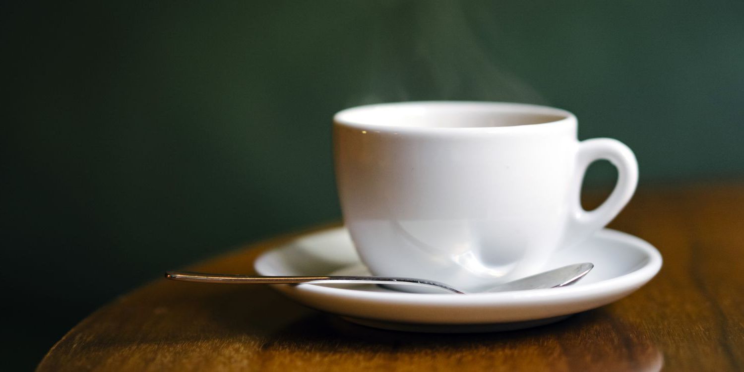 hot mug of coffe