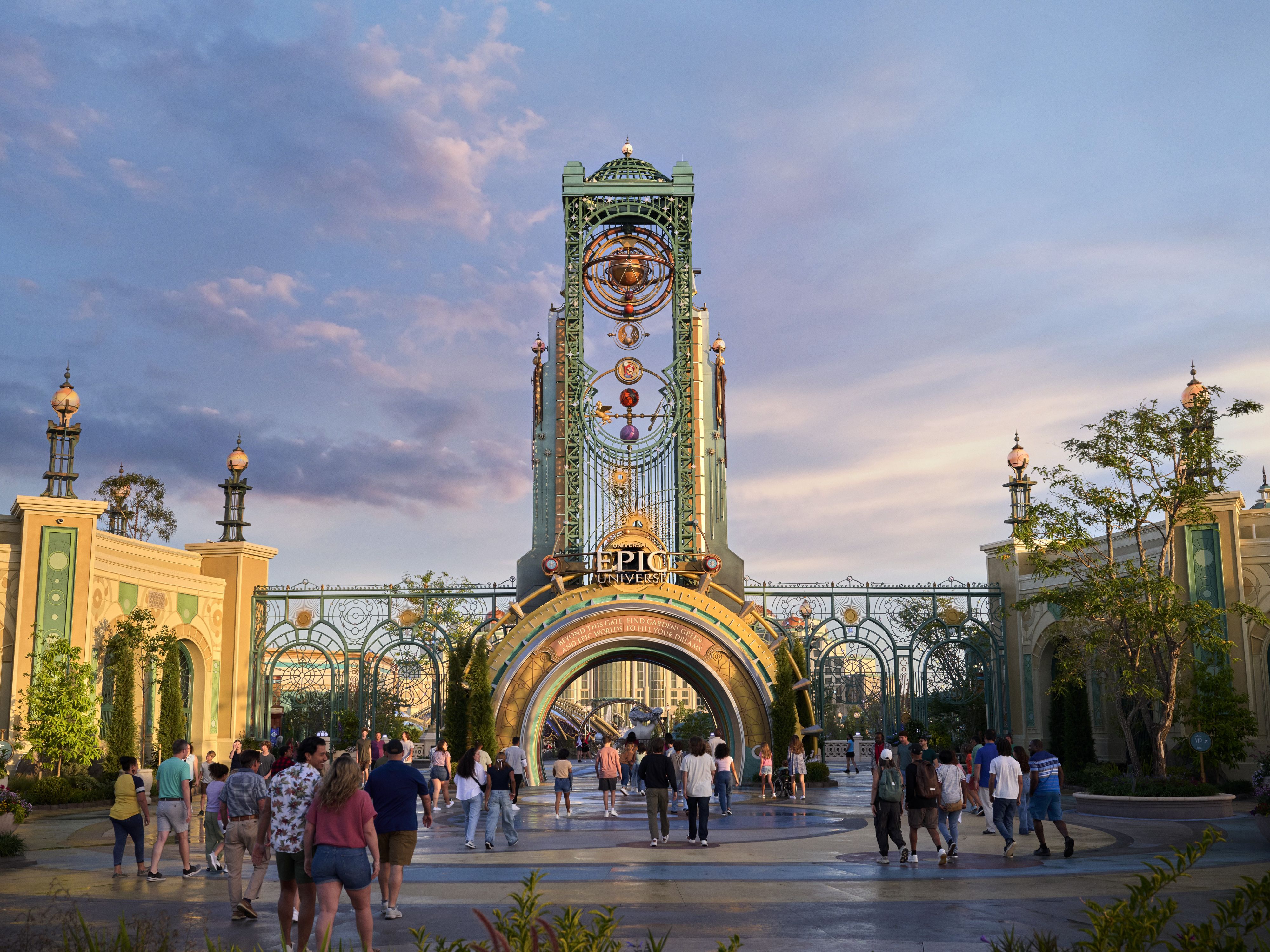 Entrance to Epic Universe