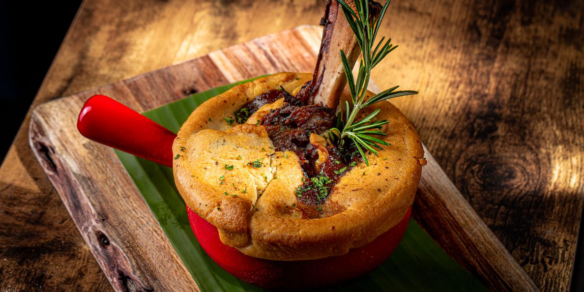 Menu item at Aliya Restaurant