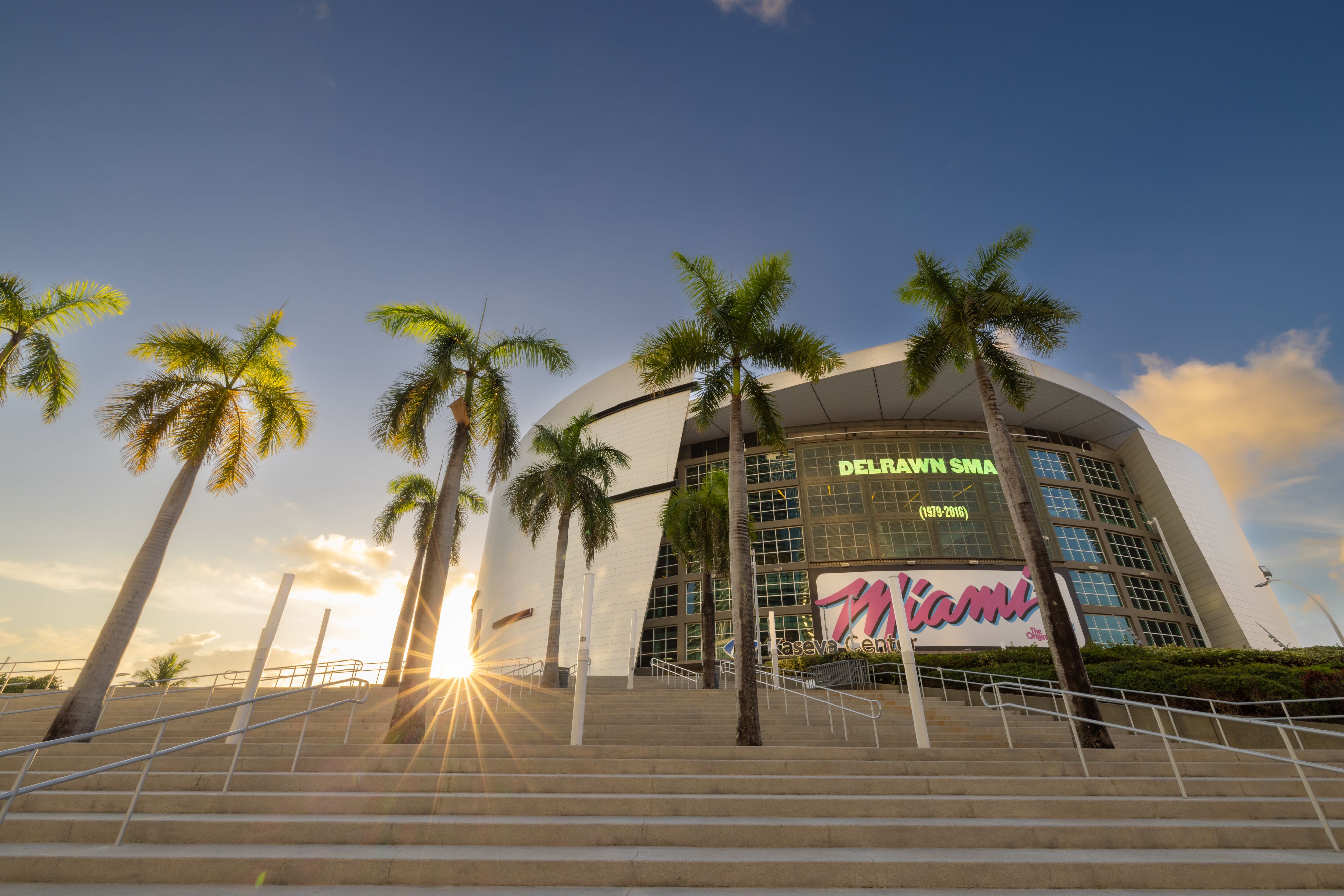 Kaseya Center exterior.