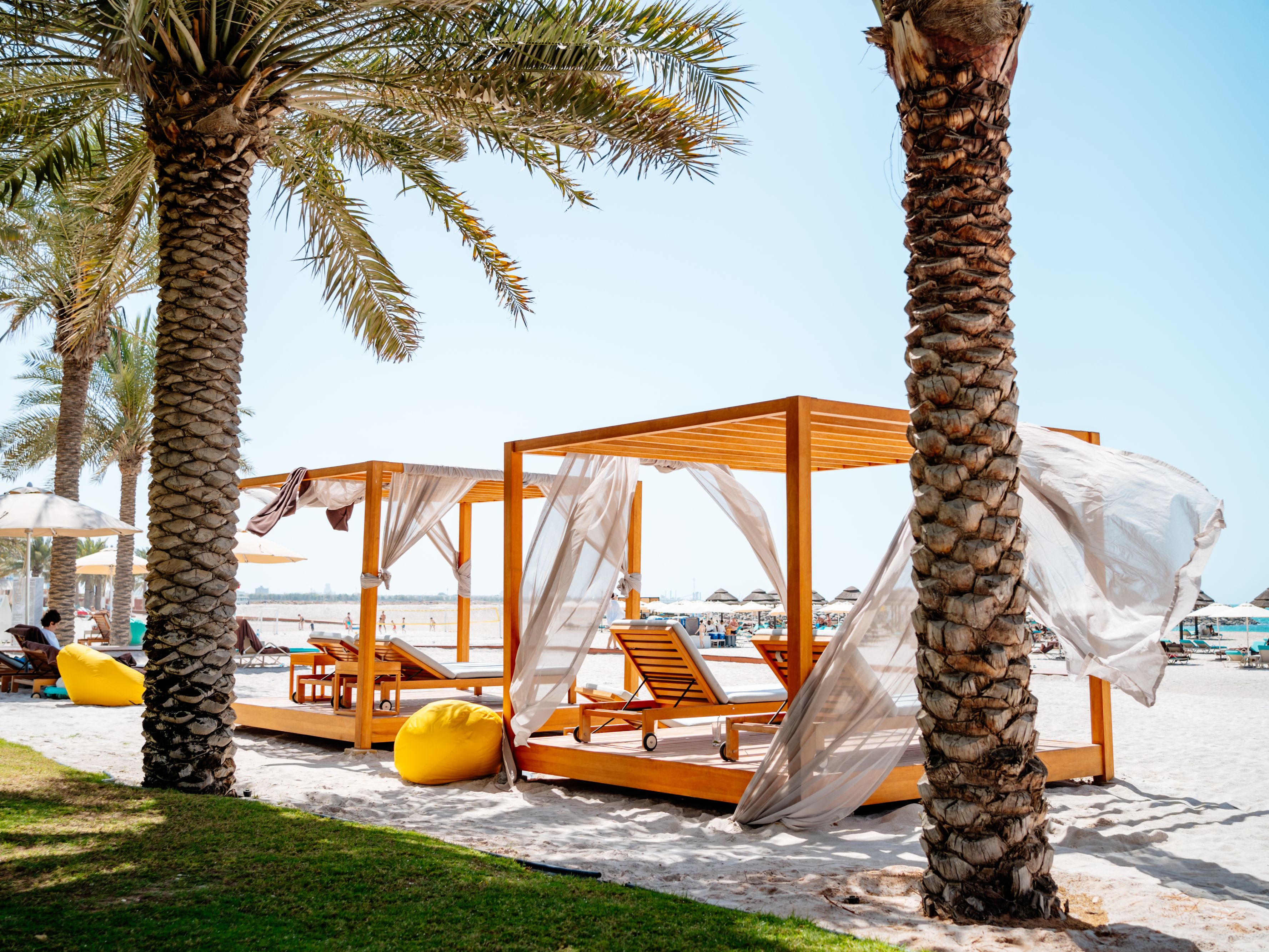 Cabanas at Nikki Beach.