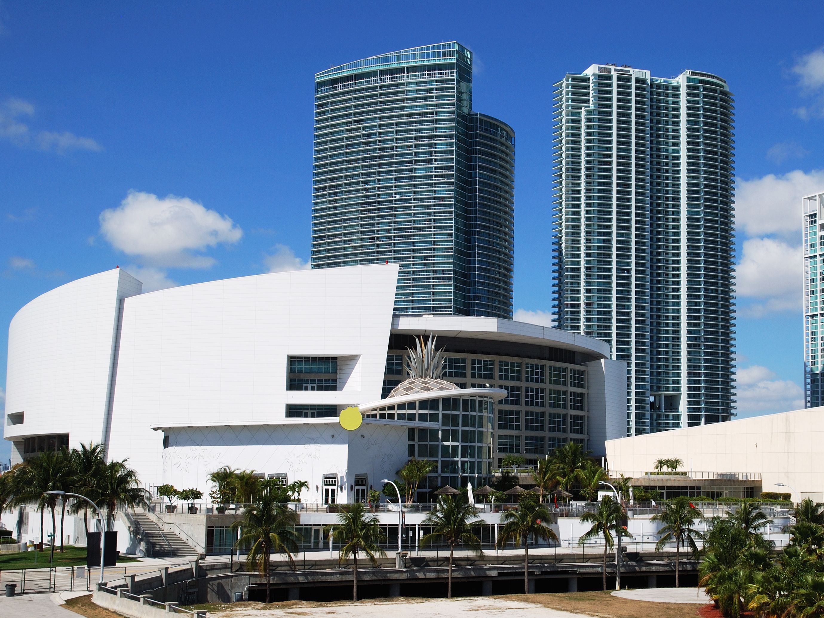 exterior of the Kaseya center