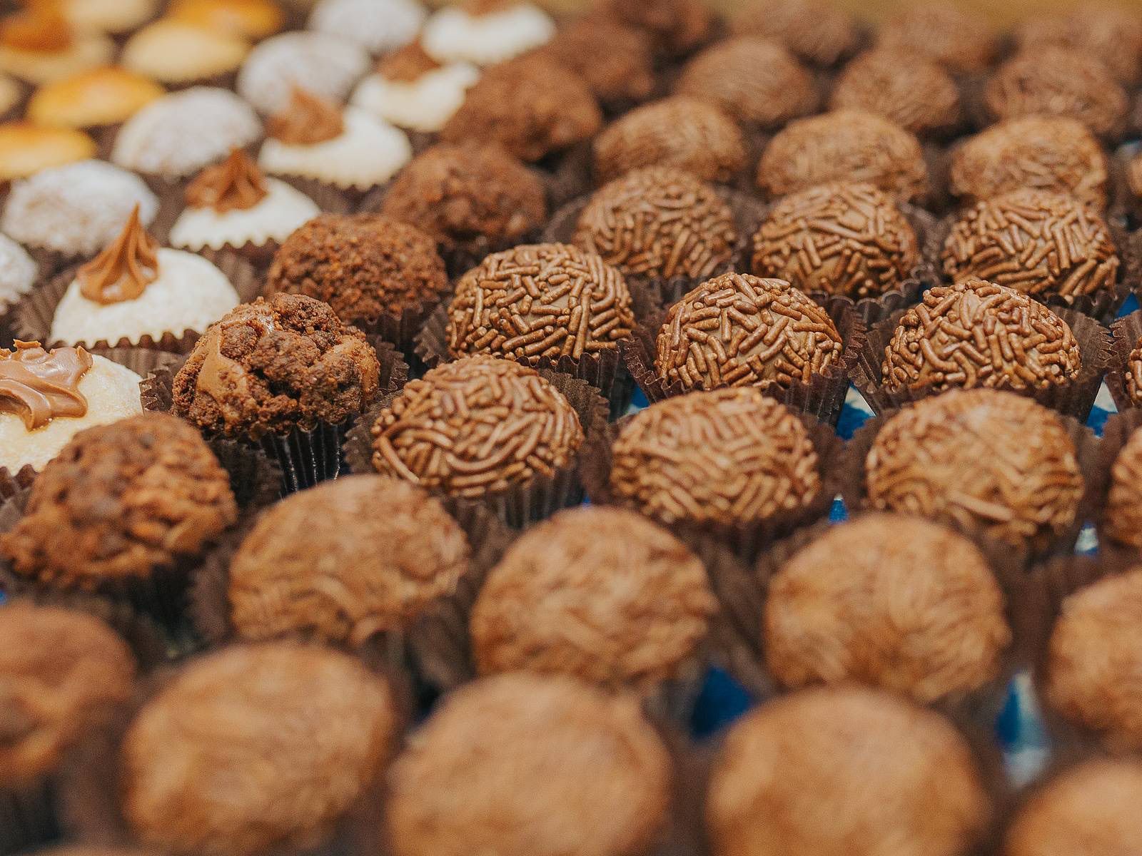 Chocolate truffles.