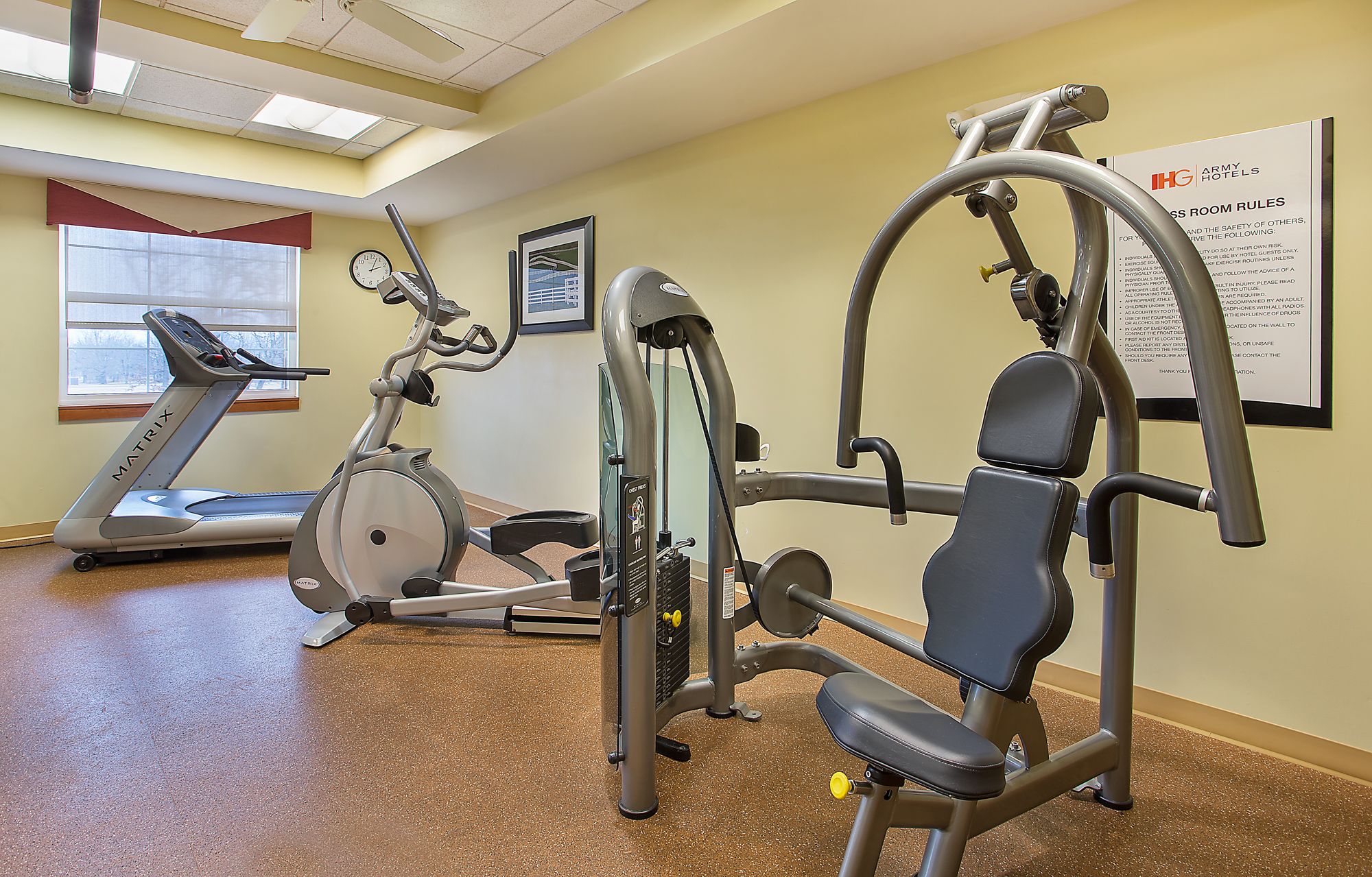 Available in Holiday Inn Express Newgarden Inn for all guests