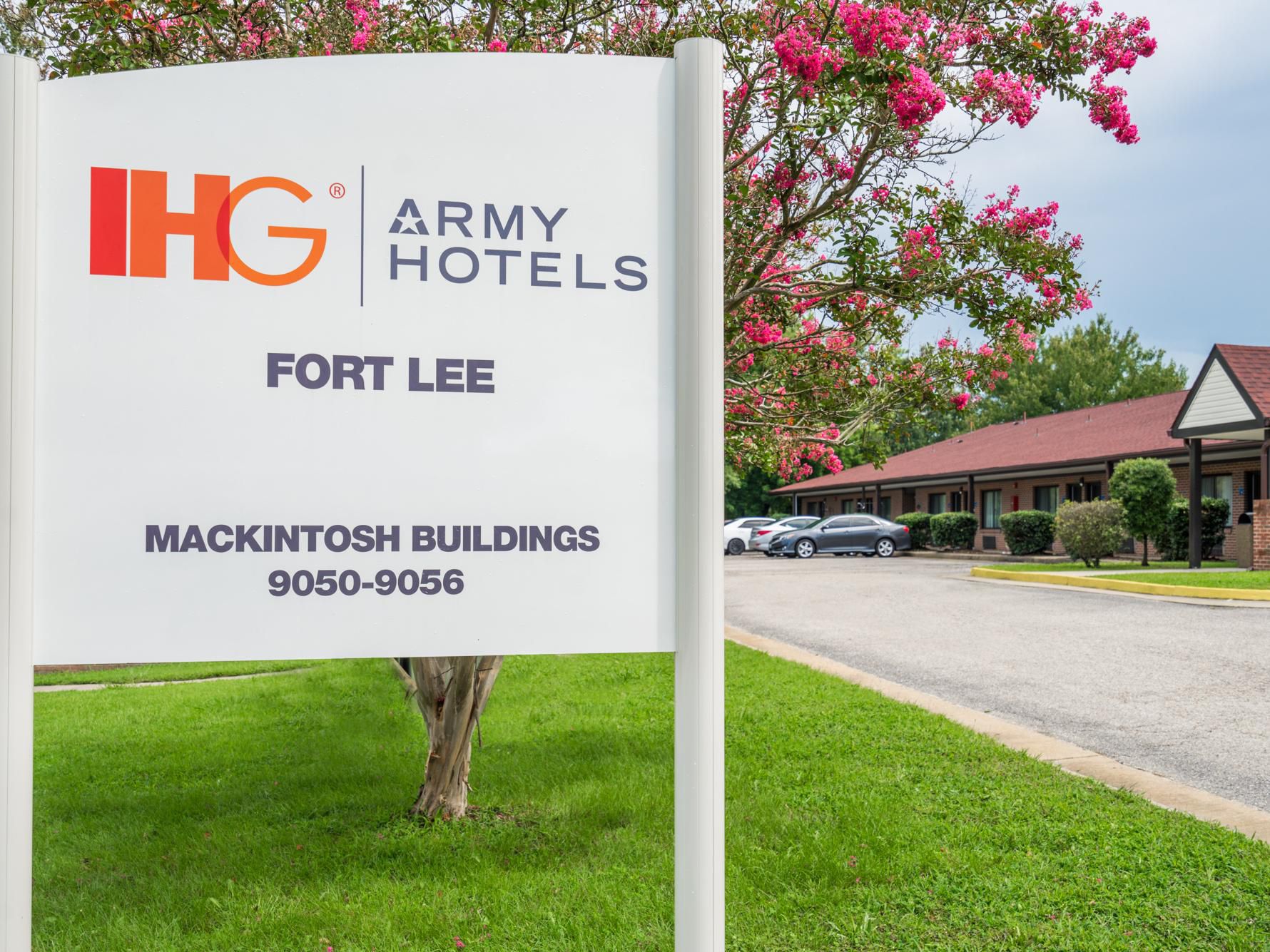 IHG Army Hotels Mackintosh Buildings on Fort Lee