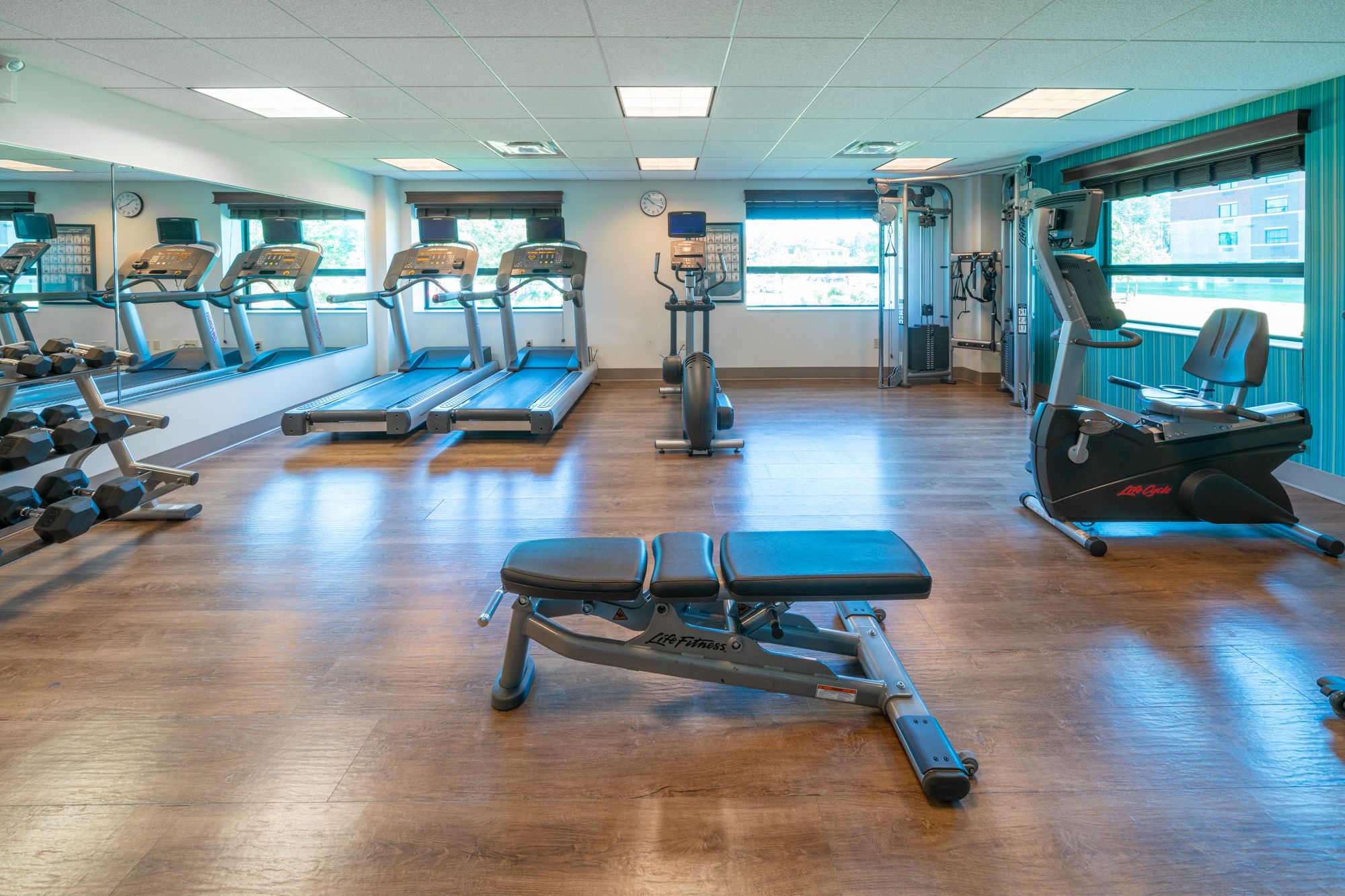 Available at Holiday Inn Express Bldg. 12015 for all guests