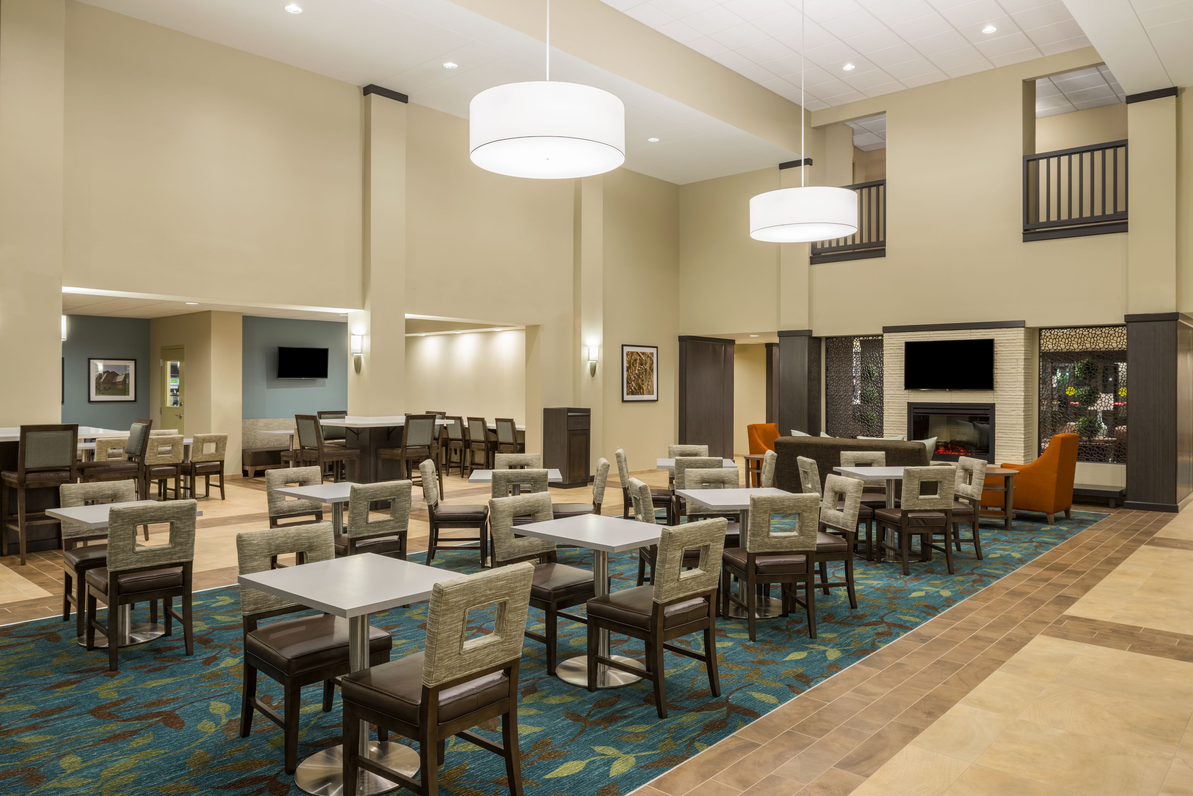 Free daily breakfast at Candlewood Suites and Holiday Inn Express 