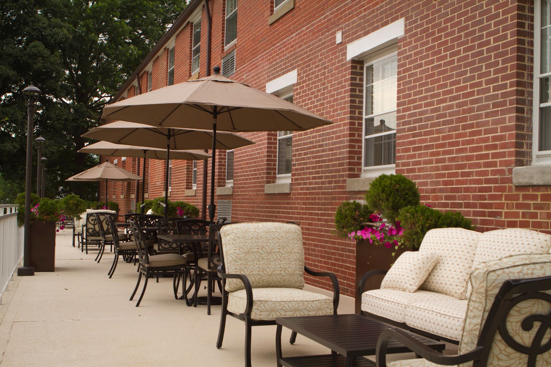 Guest Patio building 48