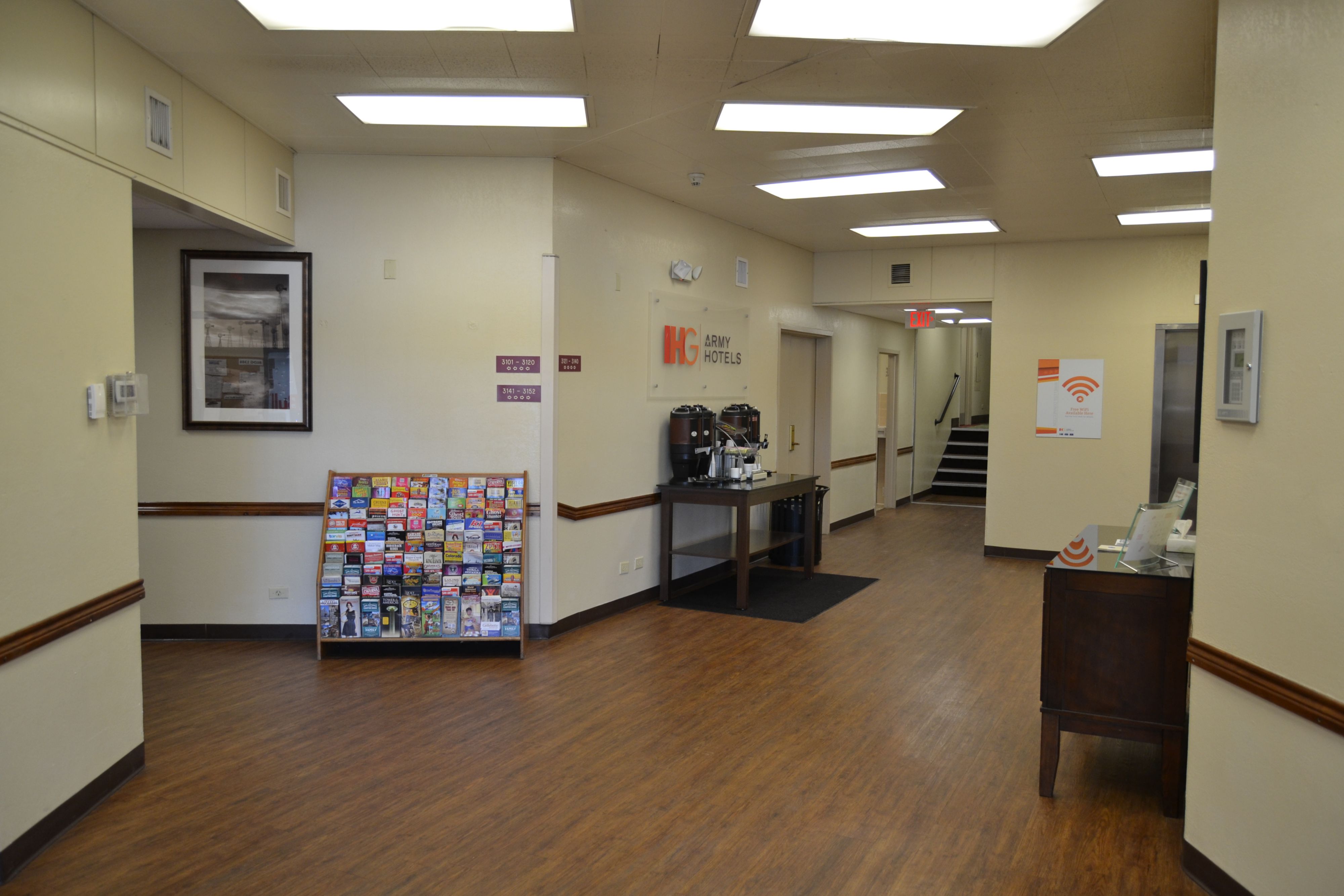 IHG Army Hotel, Bldg. 1384, Hotel Lobby