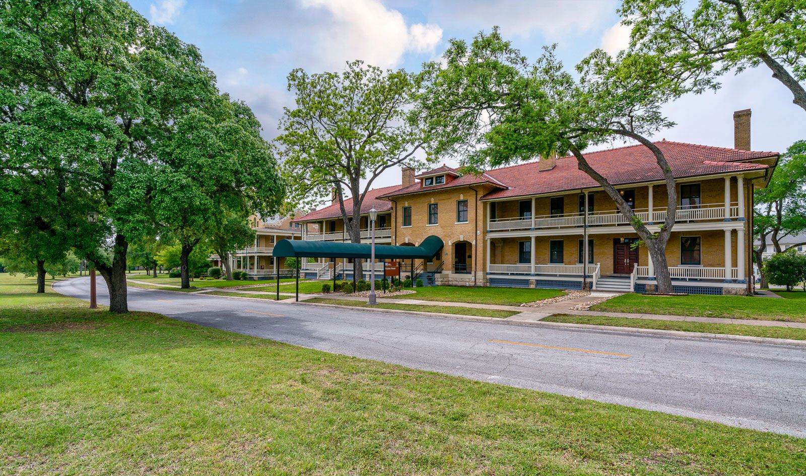 Foulois House, Bldg. 107, Foulois House Front Area