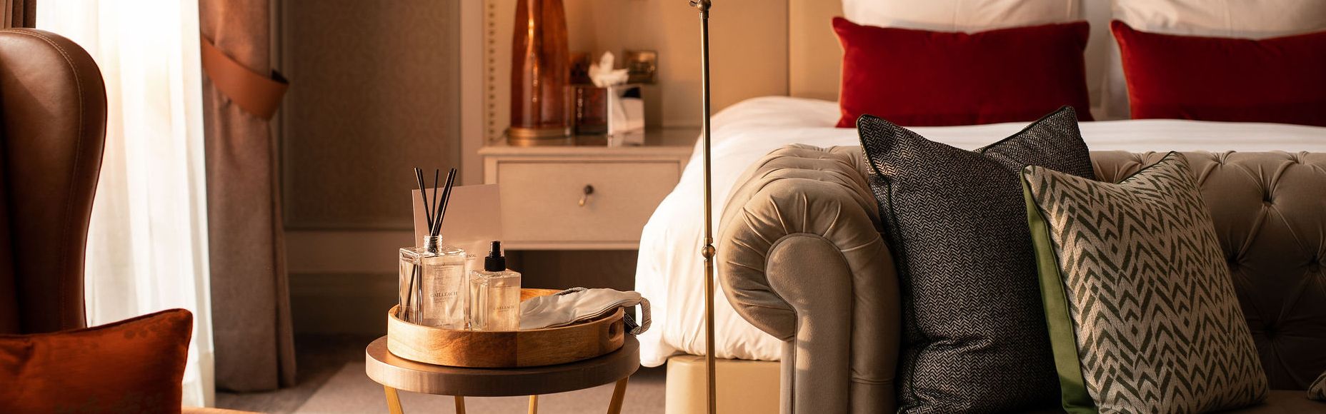 Suite with tranquility scents