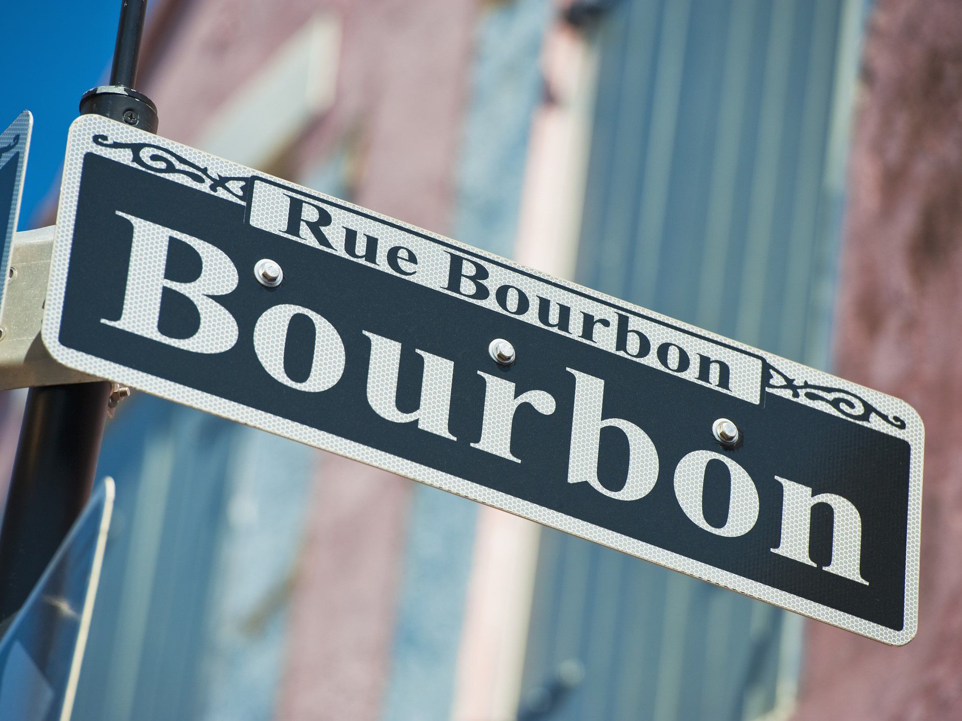 Bourbon Street sign