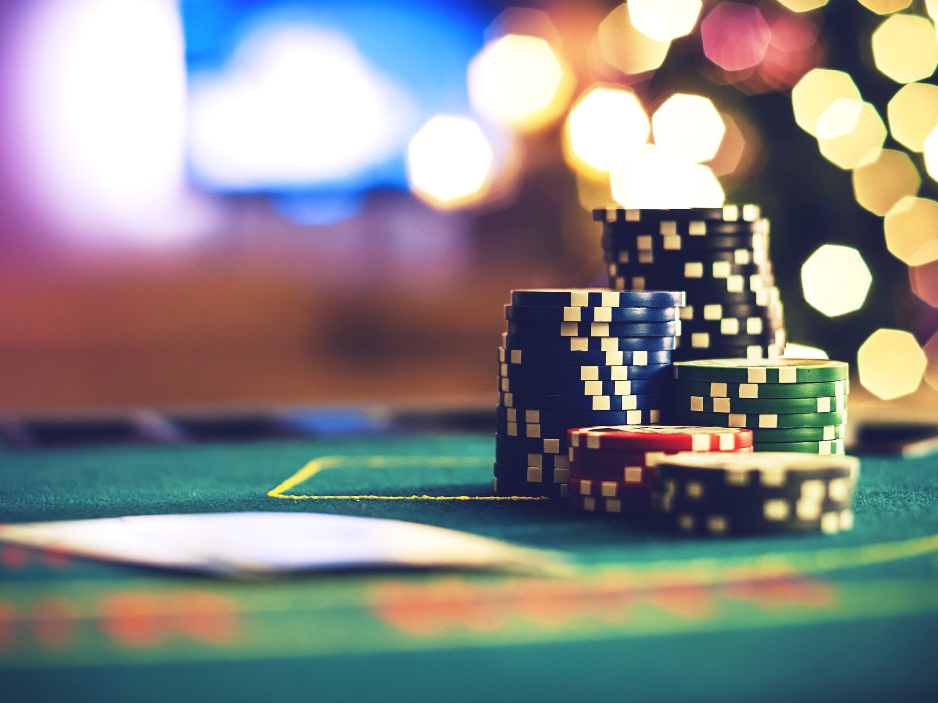 Casino chips at Caesars New Orleans