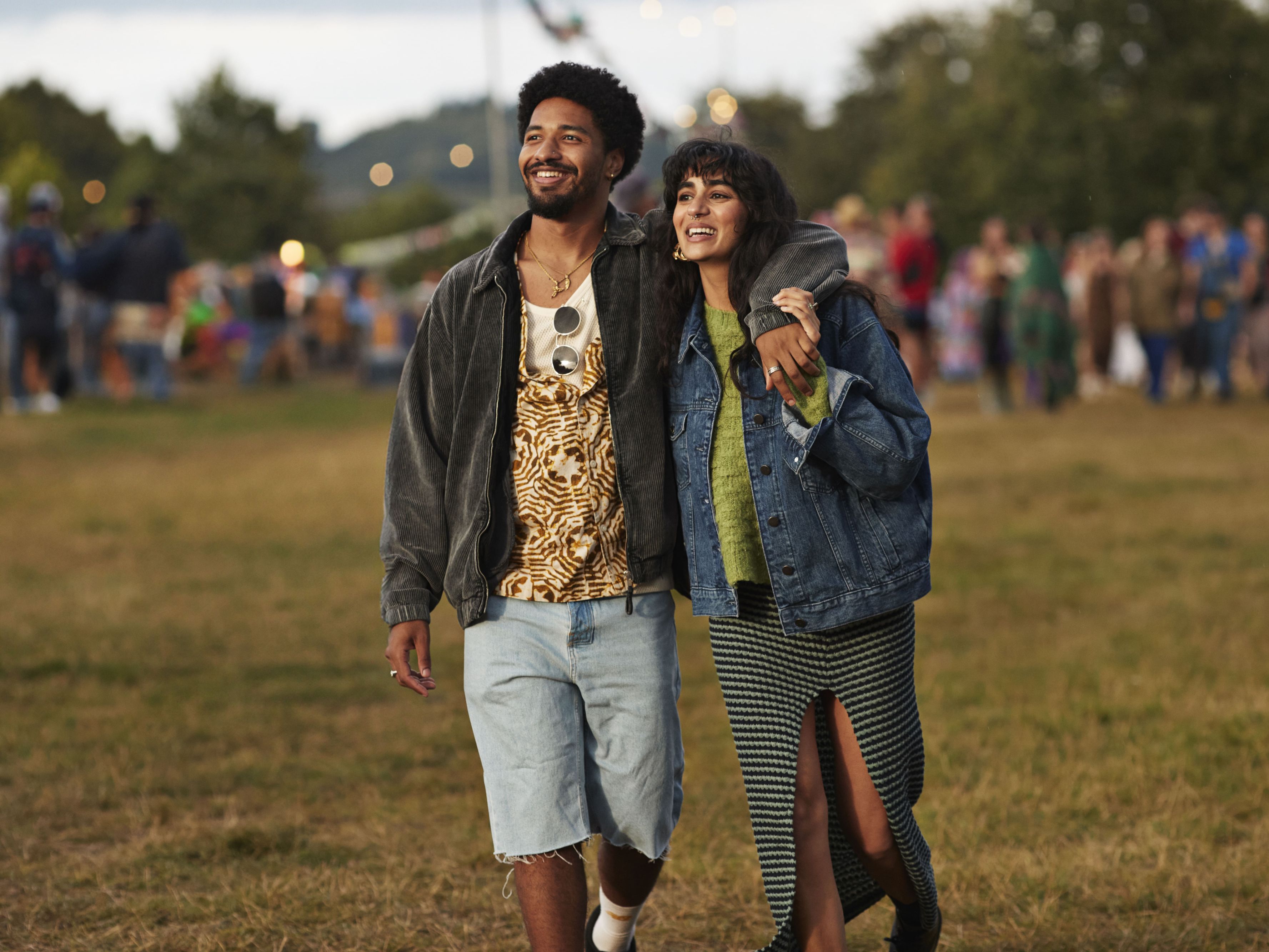 couple at a festival