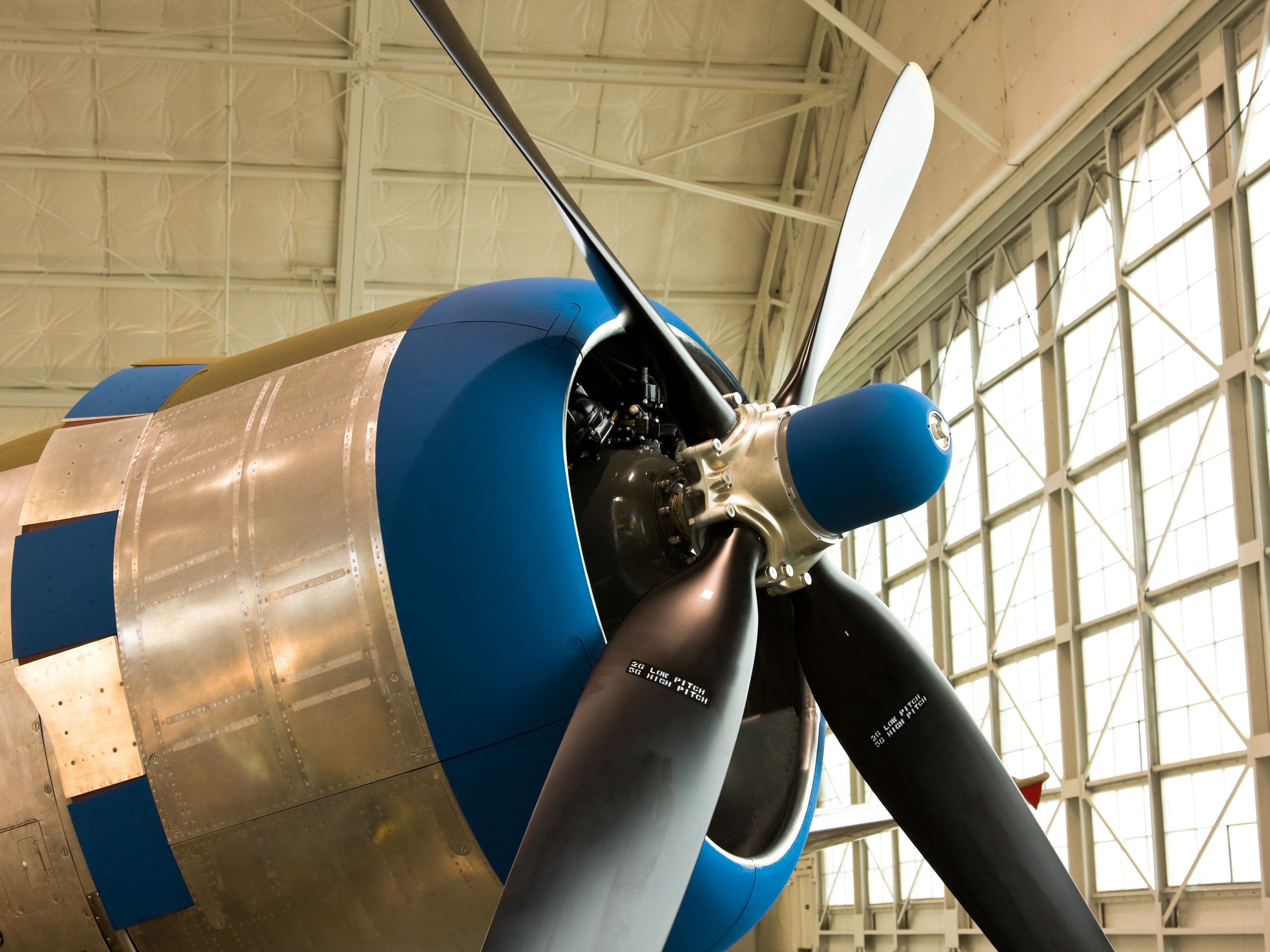 plane at museum