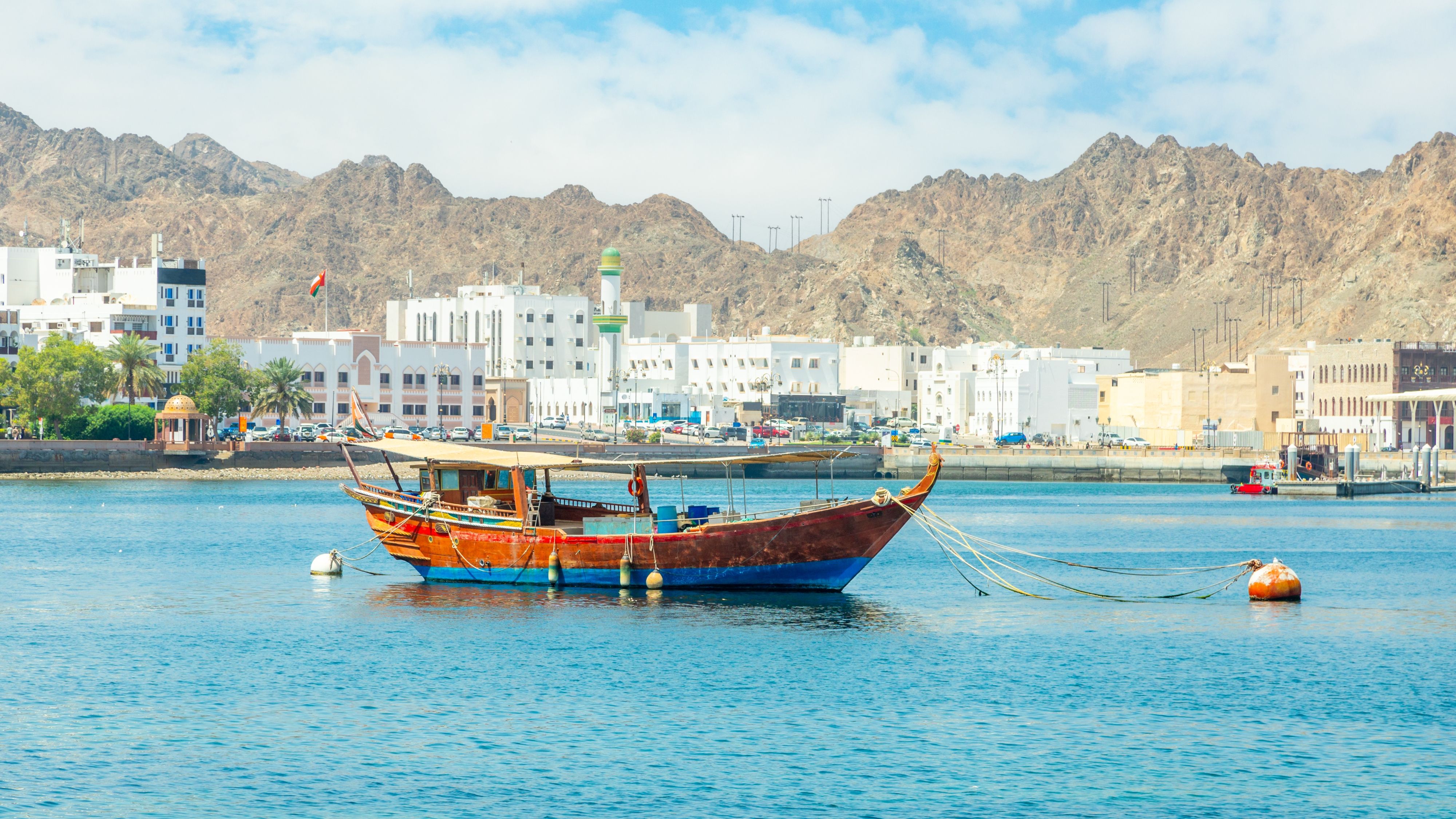 Serene Waterfront of Muttrah Corniche