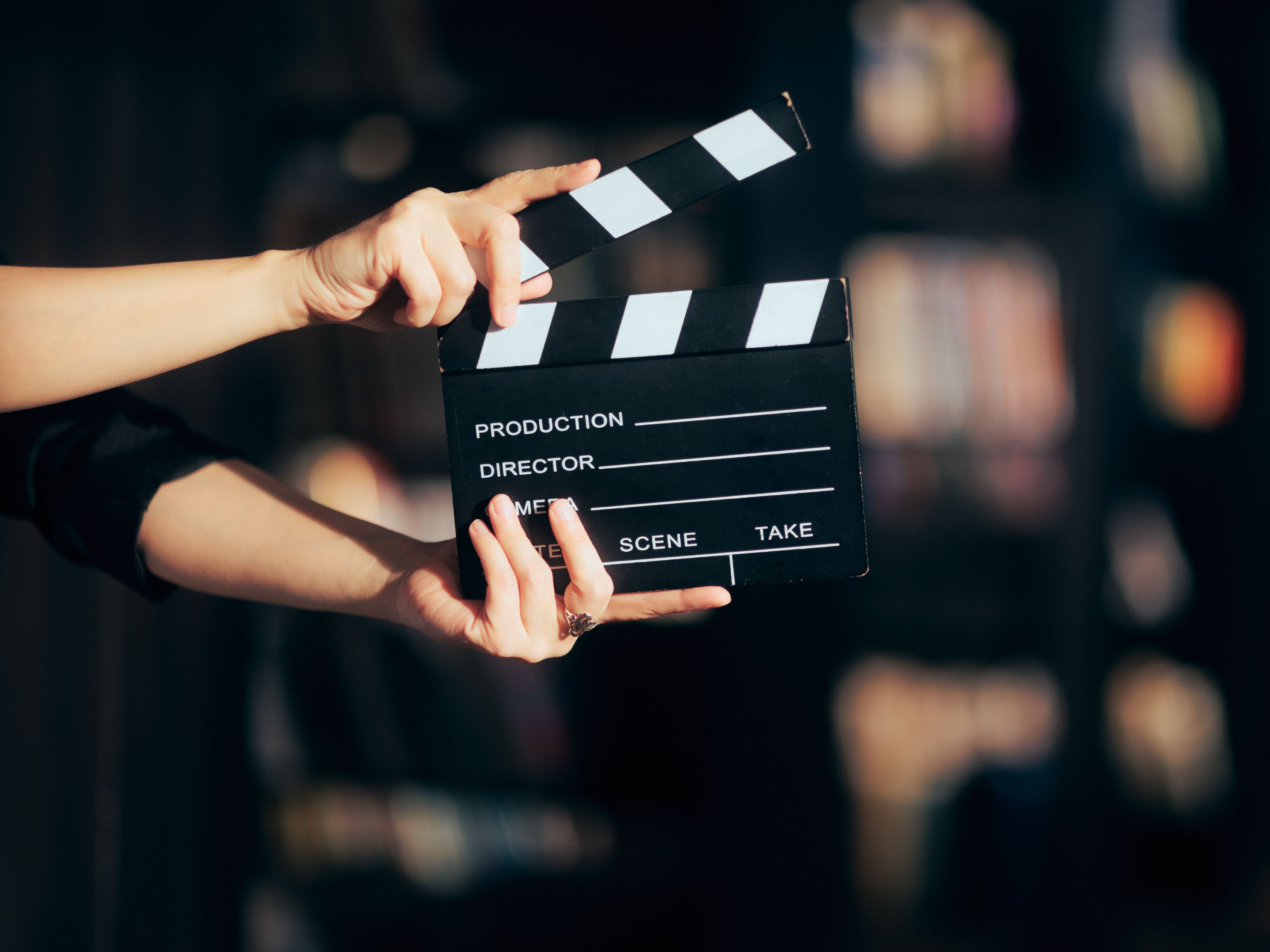 film clapperboard