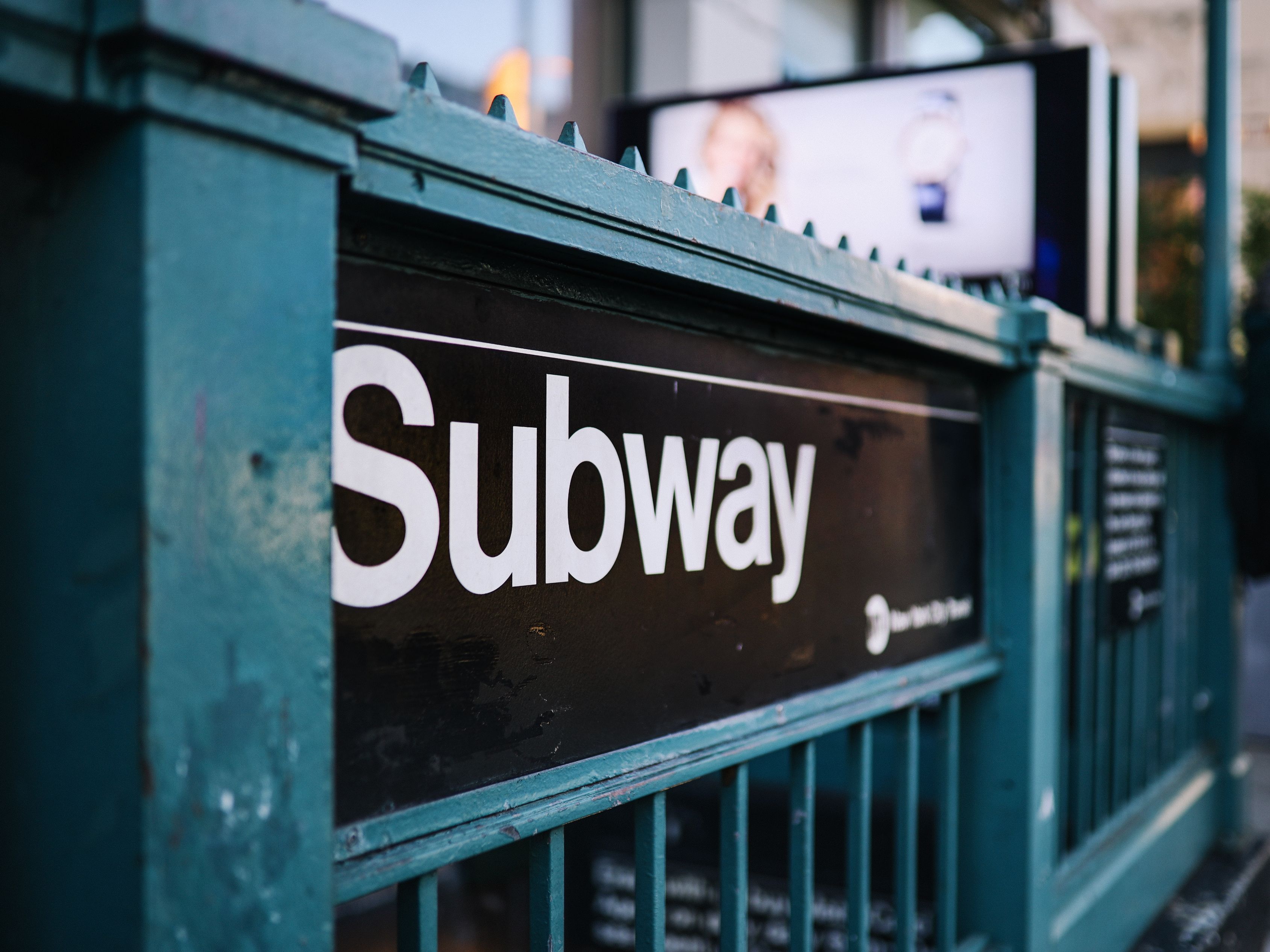 subway sign
