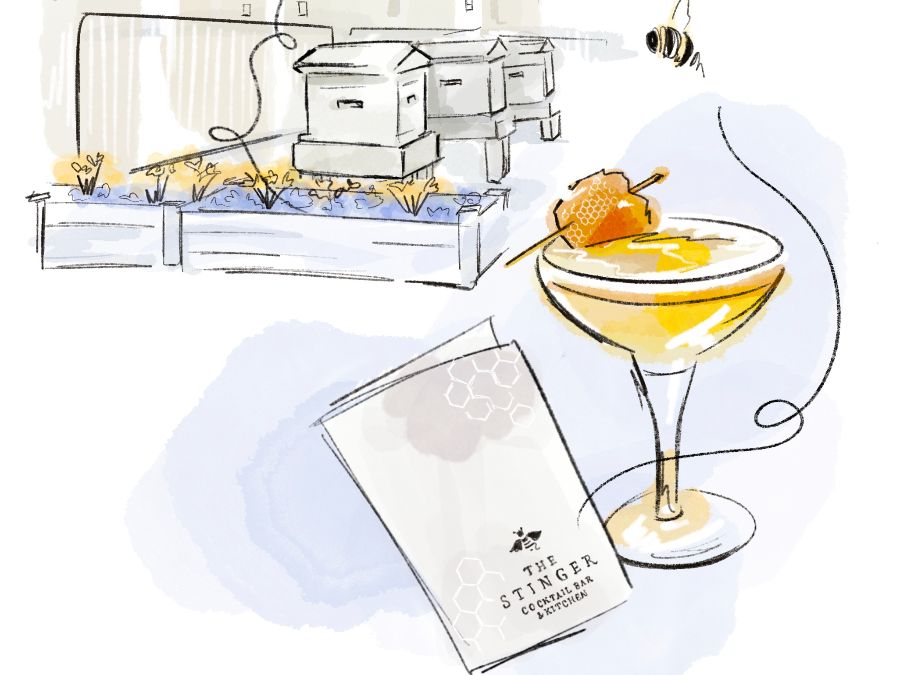 Illustration of The Stinger at InterContinental New York Times Square