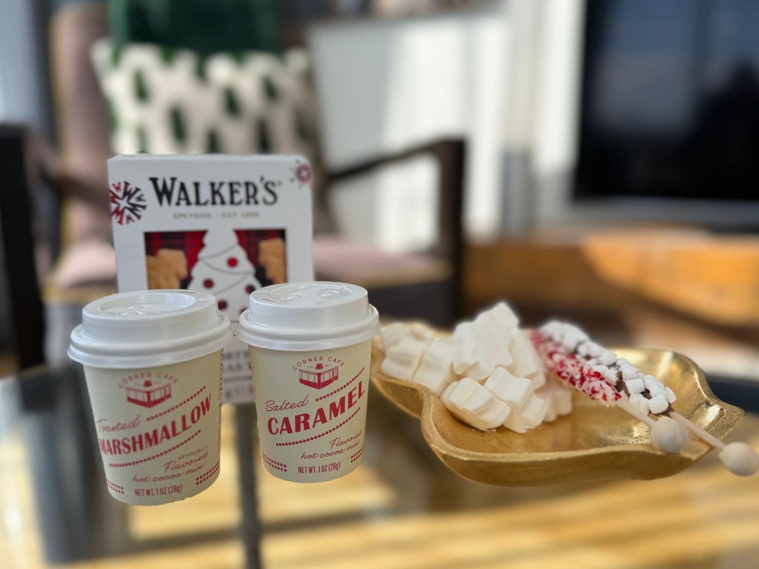 Hot chocolate set up in suite at Hotel Indigo Lower East Side New York