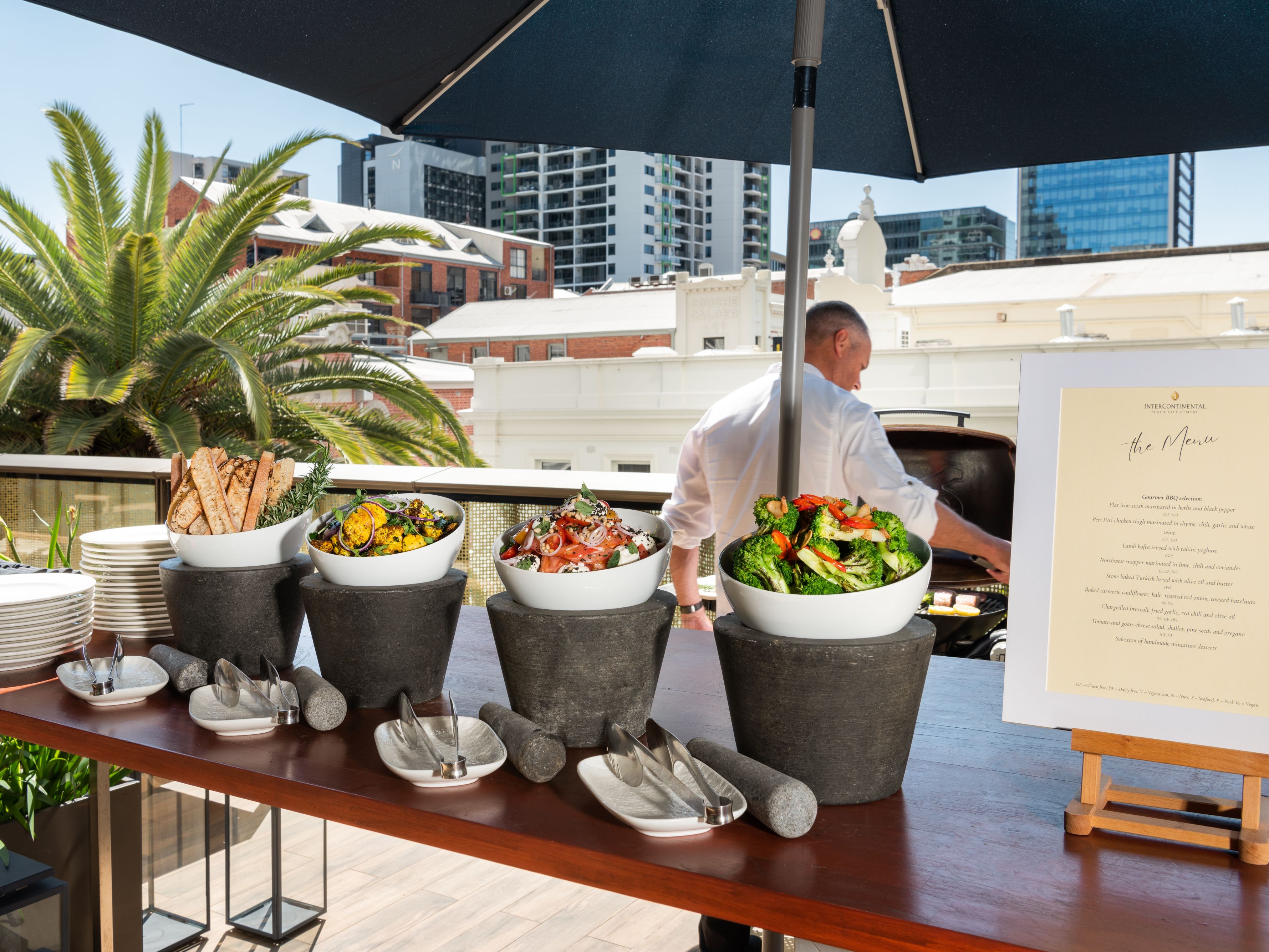 catering spread
