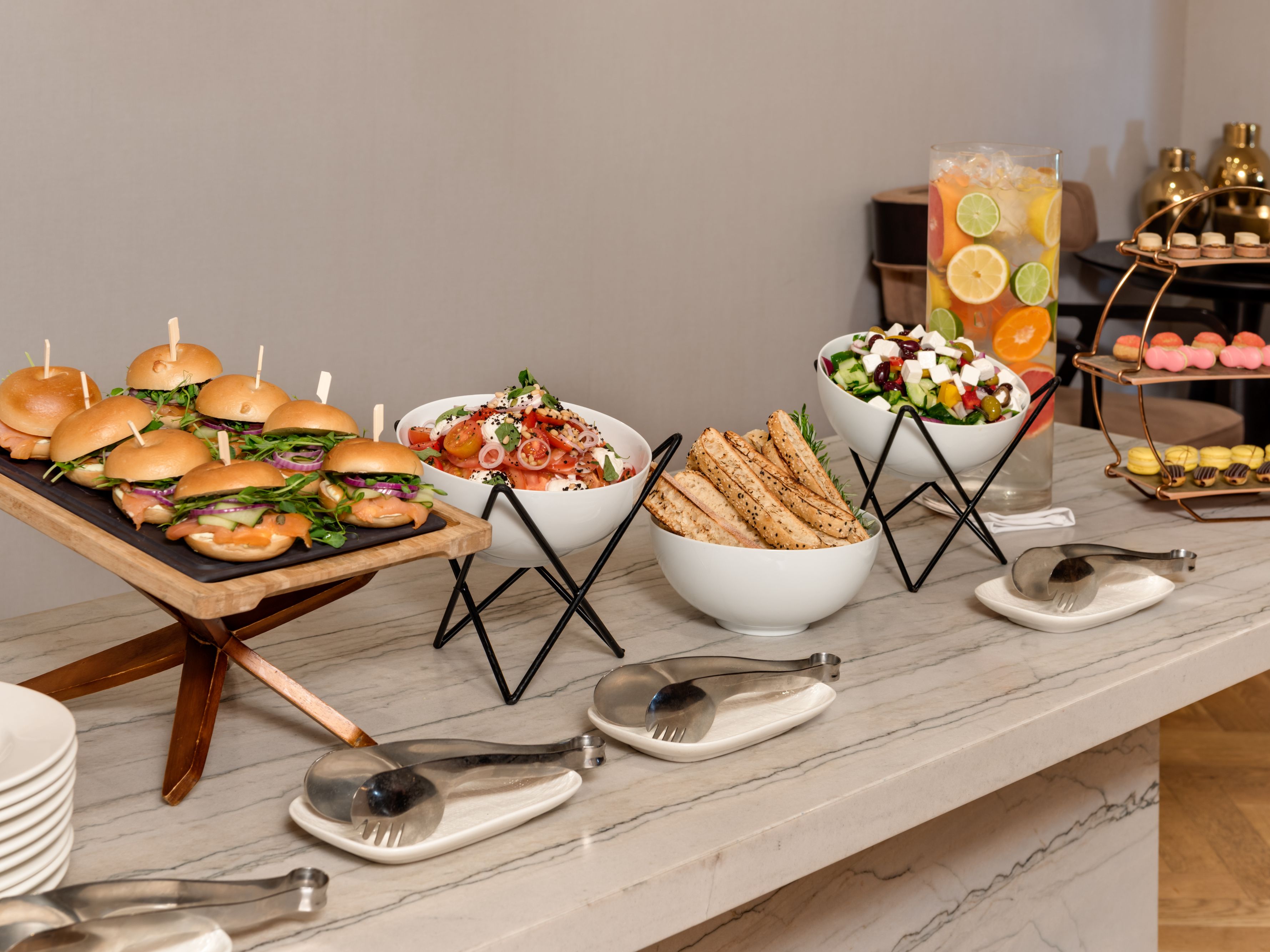 catering spread