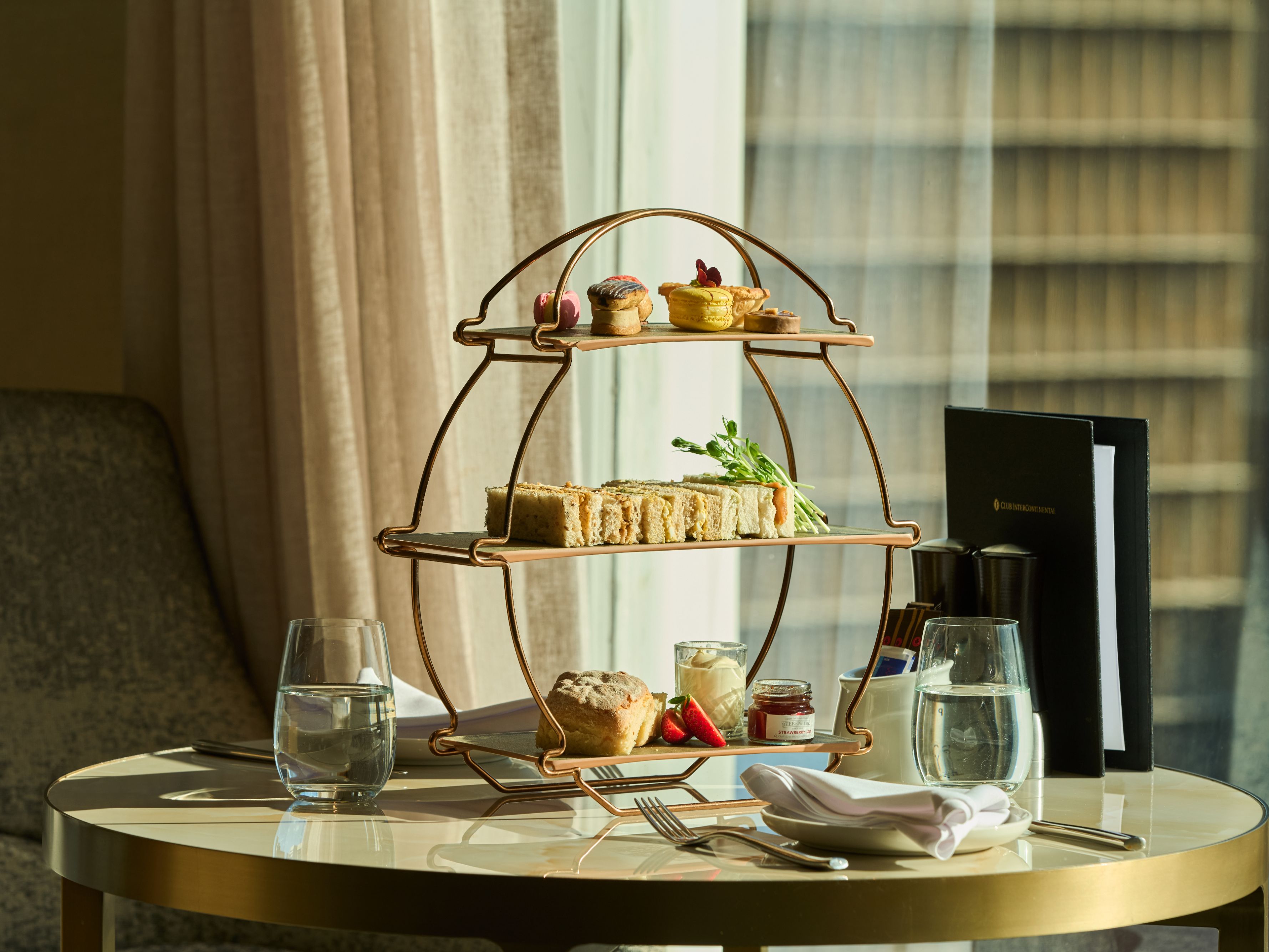 Selection of food at Club IC.