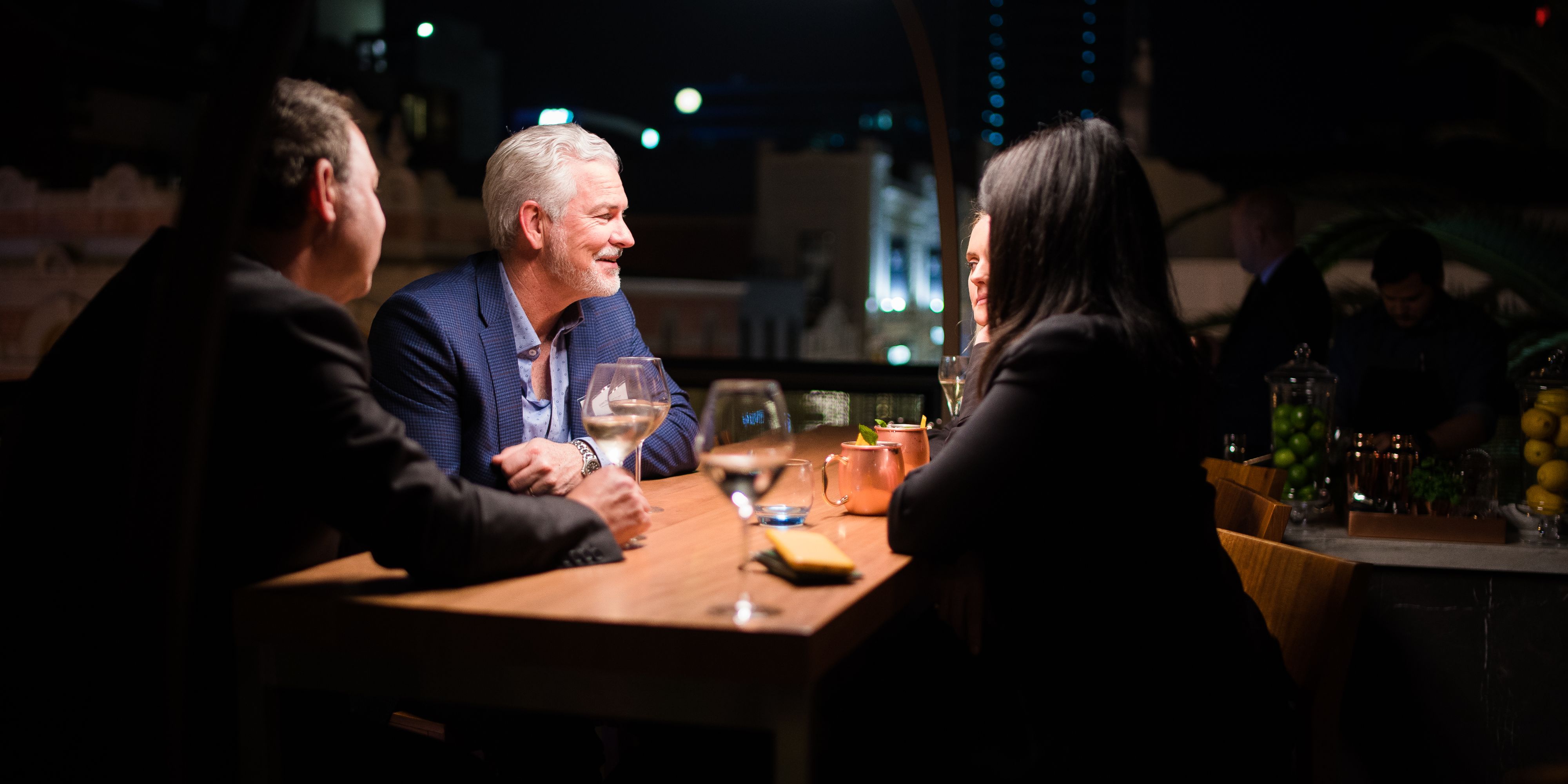 guests dining