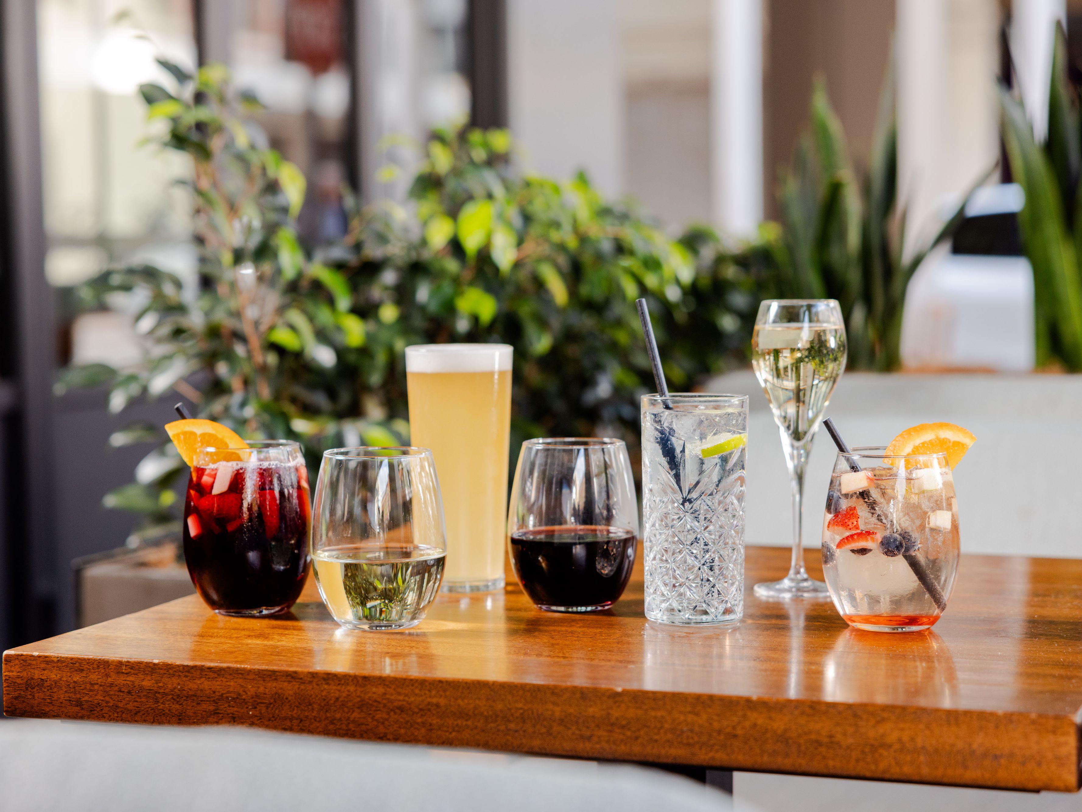 Cocktails, wine and beer at Heno and Rey.