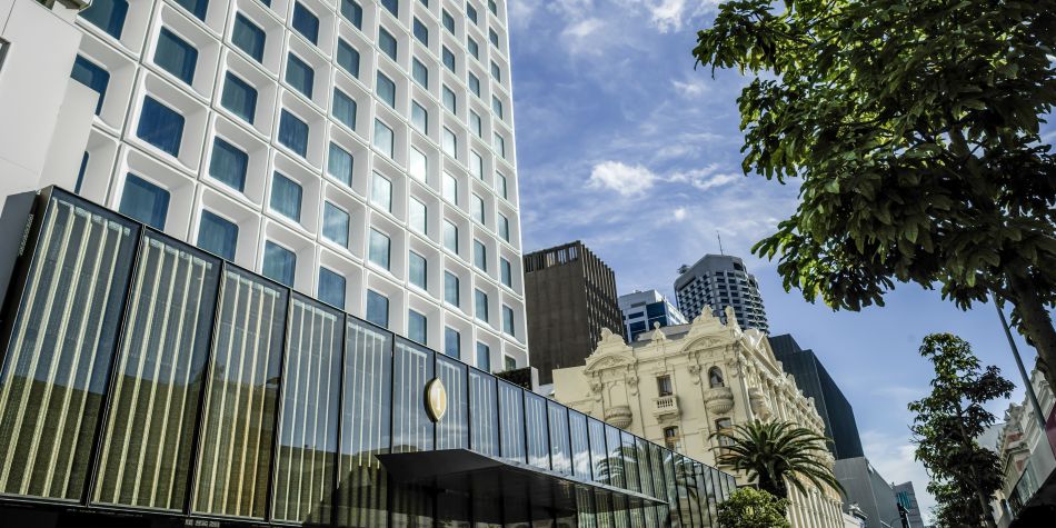 InterContinental Perth City Centre exterior.