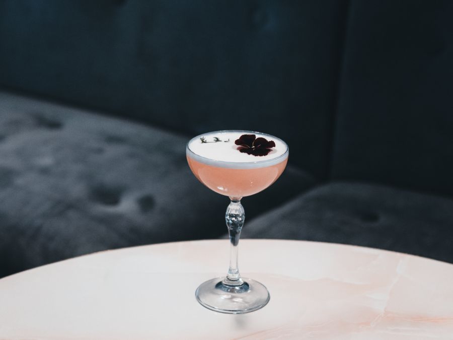 Ballet slipper inspired cocktail.