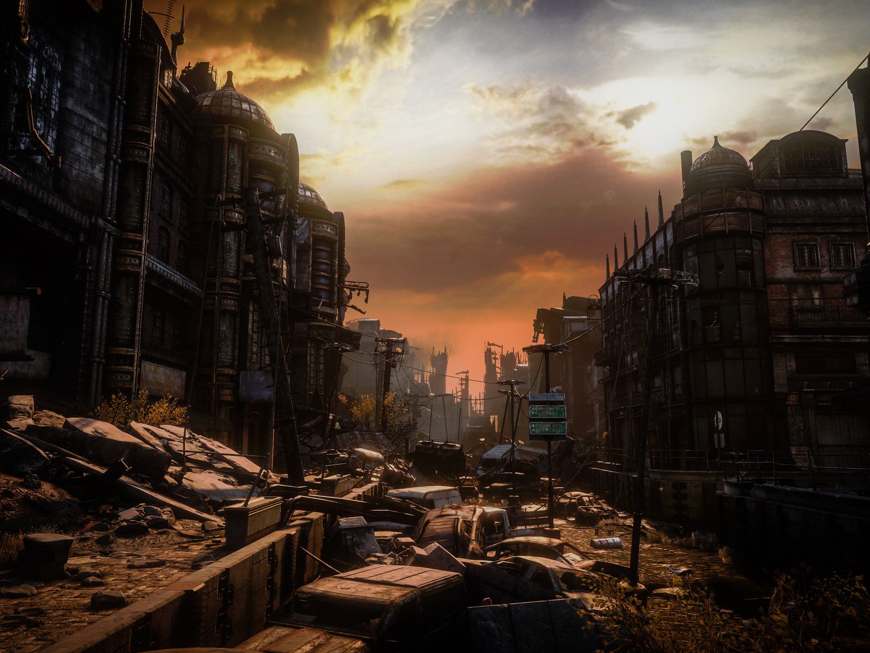 Post apocaliptic city