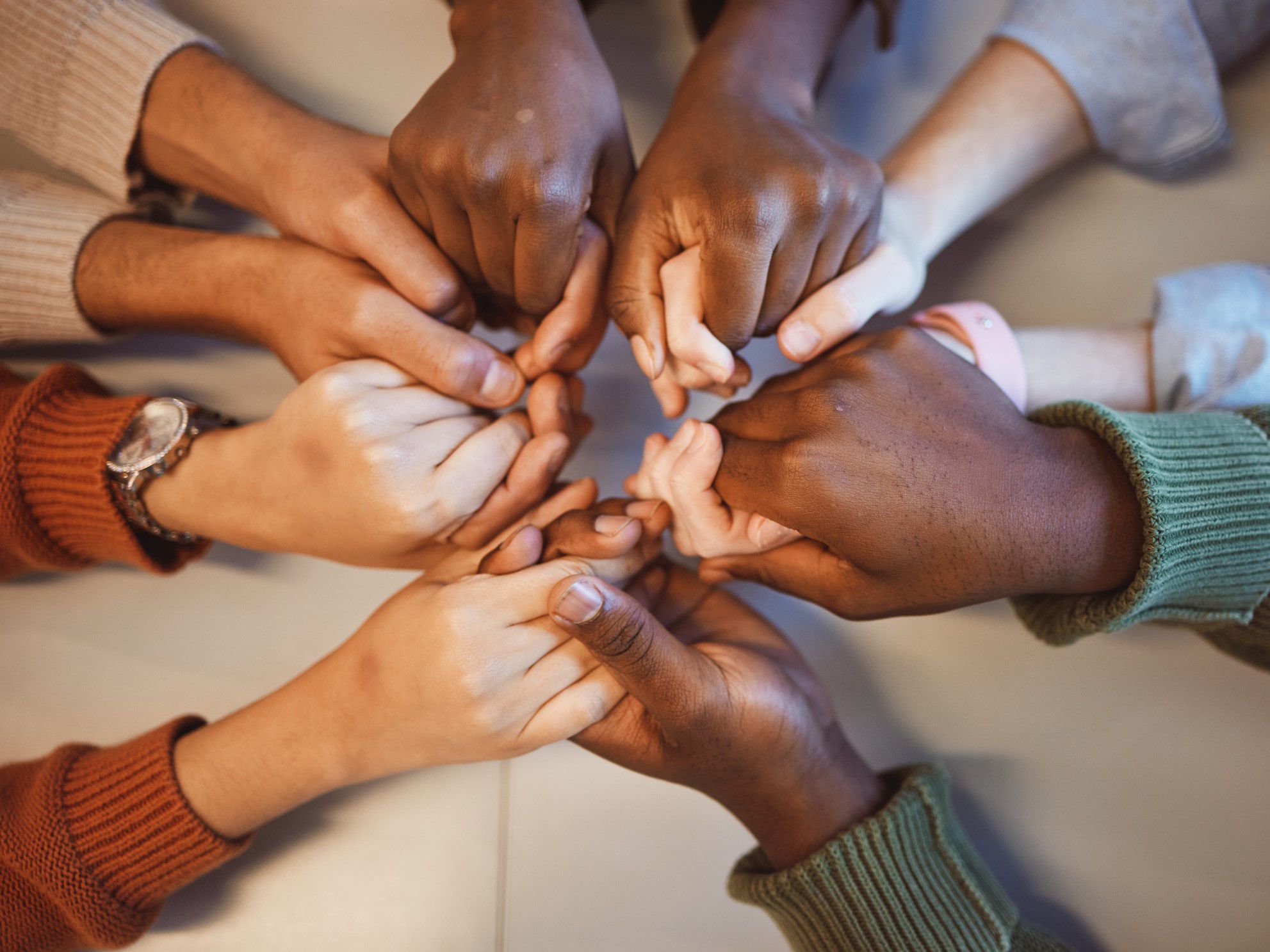Outdoor meeting area