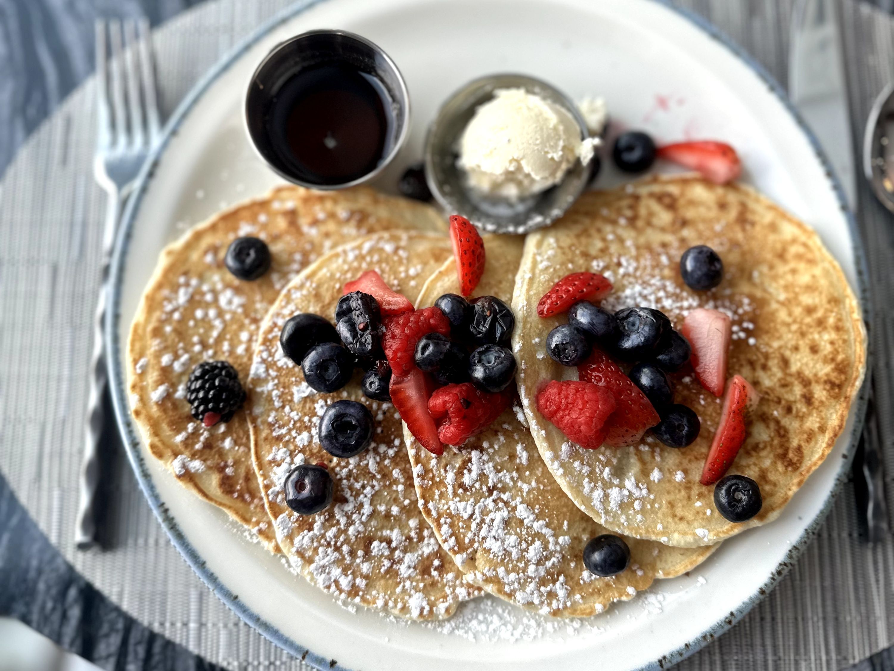 Viewpoint Restaurant pancakes.