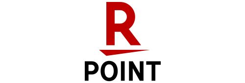 Logo for Rakuten point loyalty program